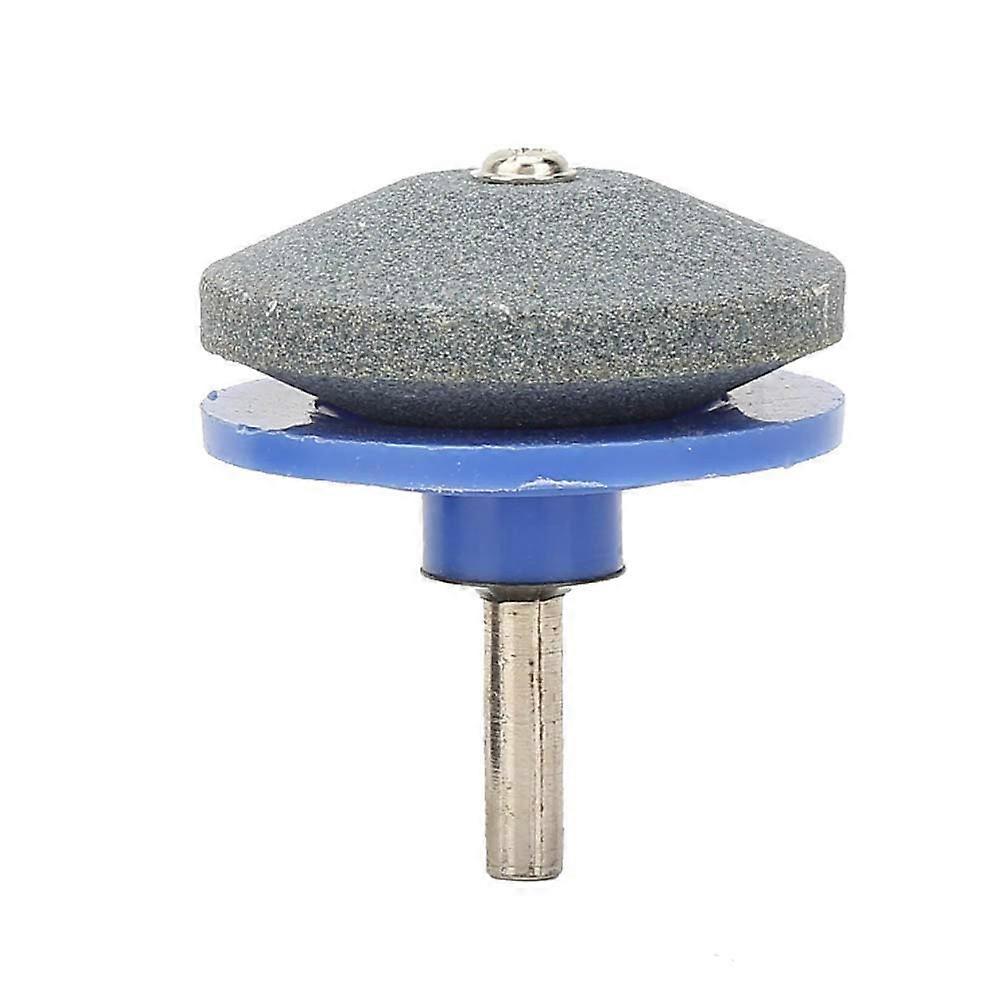 Lawnmower Knife Sharpener Universal 50mm Blade Grinder for Power Drill with Balancer Whetstone Lawn Tool