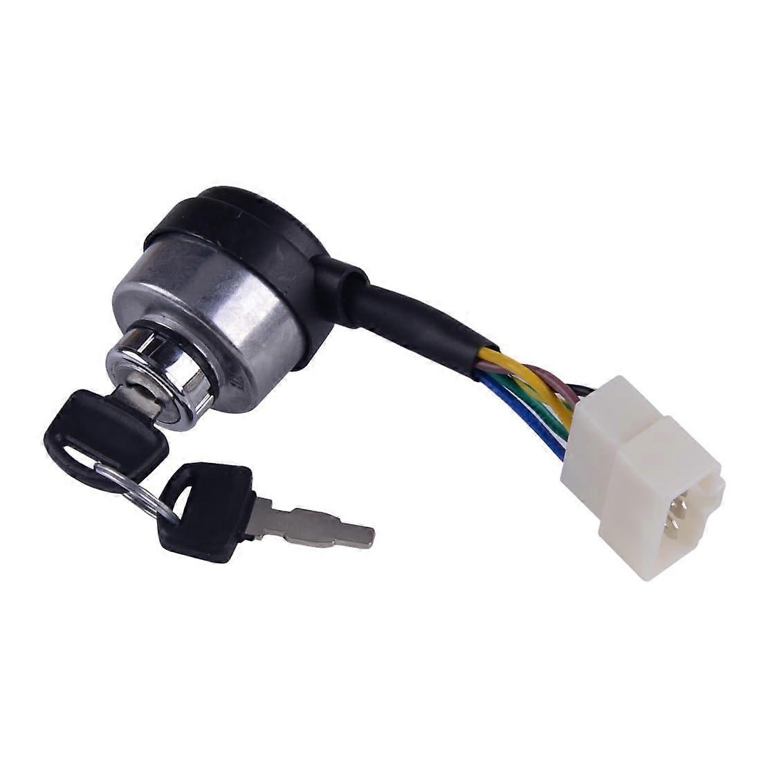 Chinese Gasoline Diesel Generator with Gas Ignition Switch, 6-Wire Start Key Lock Combination, Compact Design