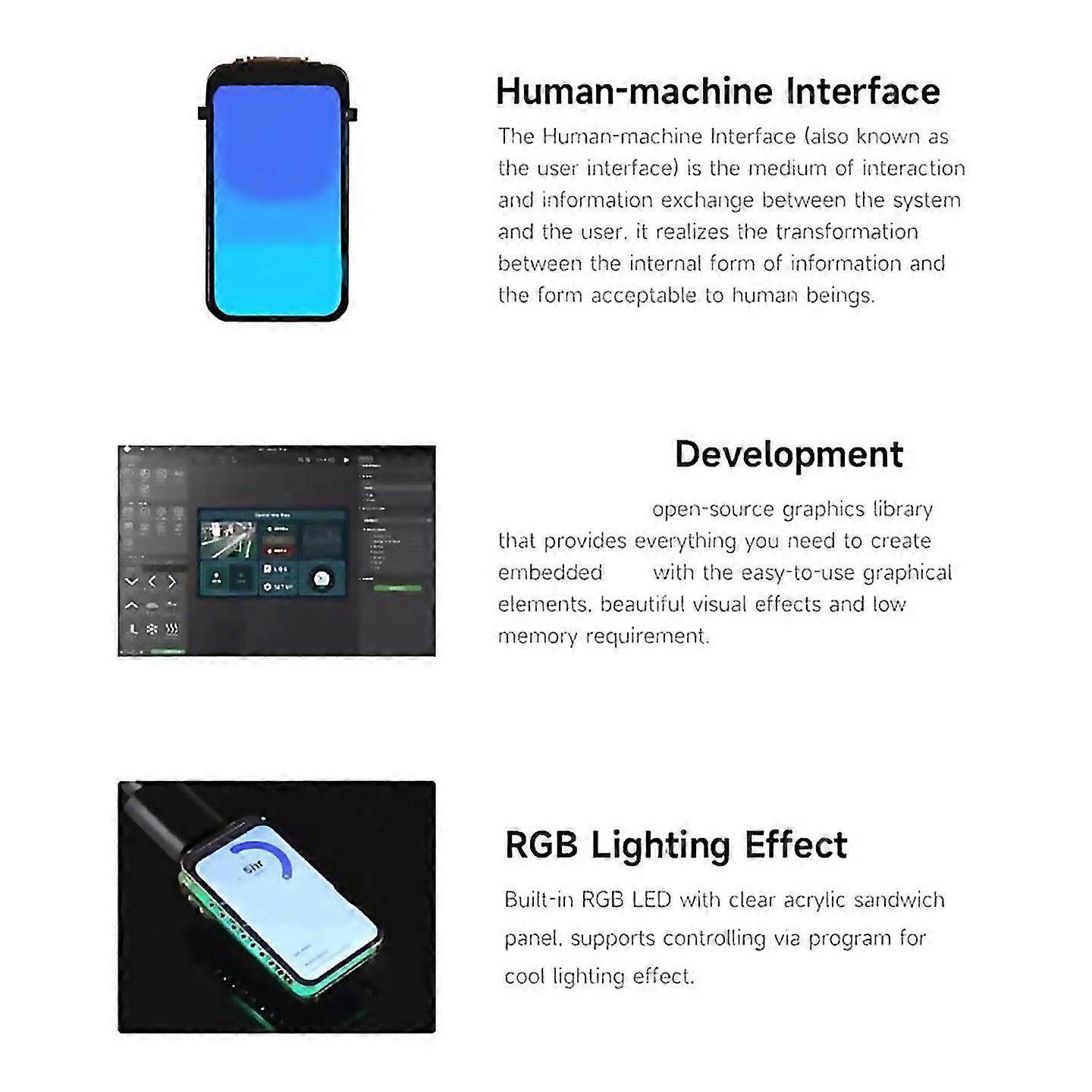 Development Board With St7789 147 Inch Not Soldered