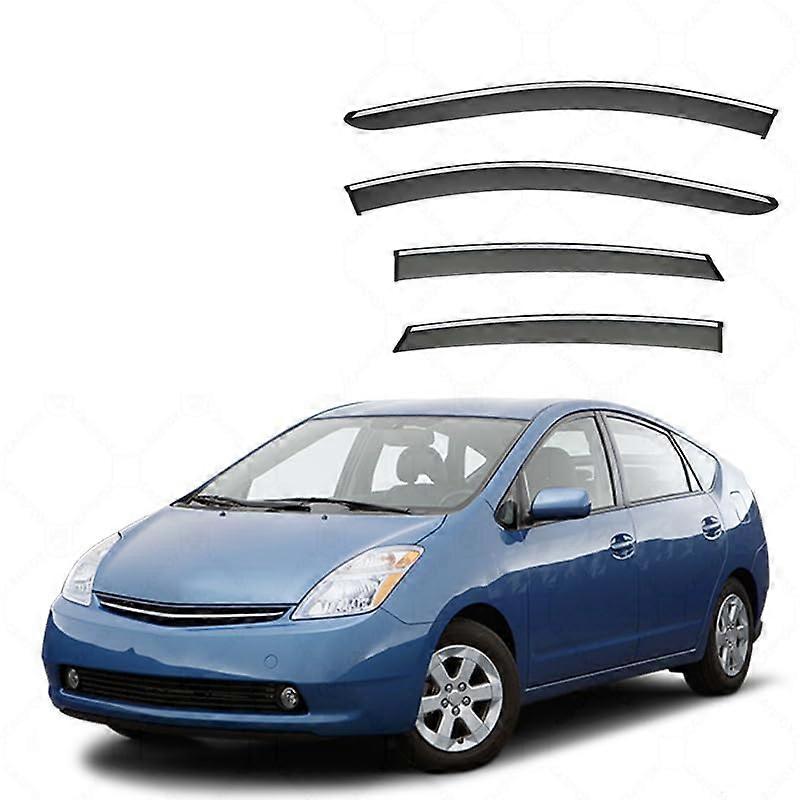 Auto Windabweiser for Toyota Prius MK2 XW20 2004-2008 Side Window Rain Guard Durable Car Accessories