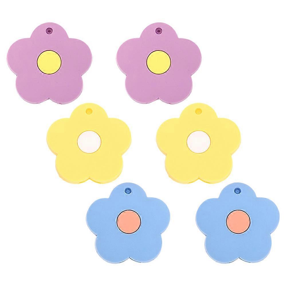 Silicone Key Covers with Flower Design for House Keys Protect from Scratching Assorted Color
