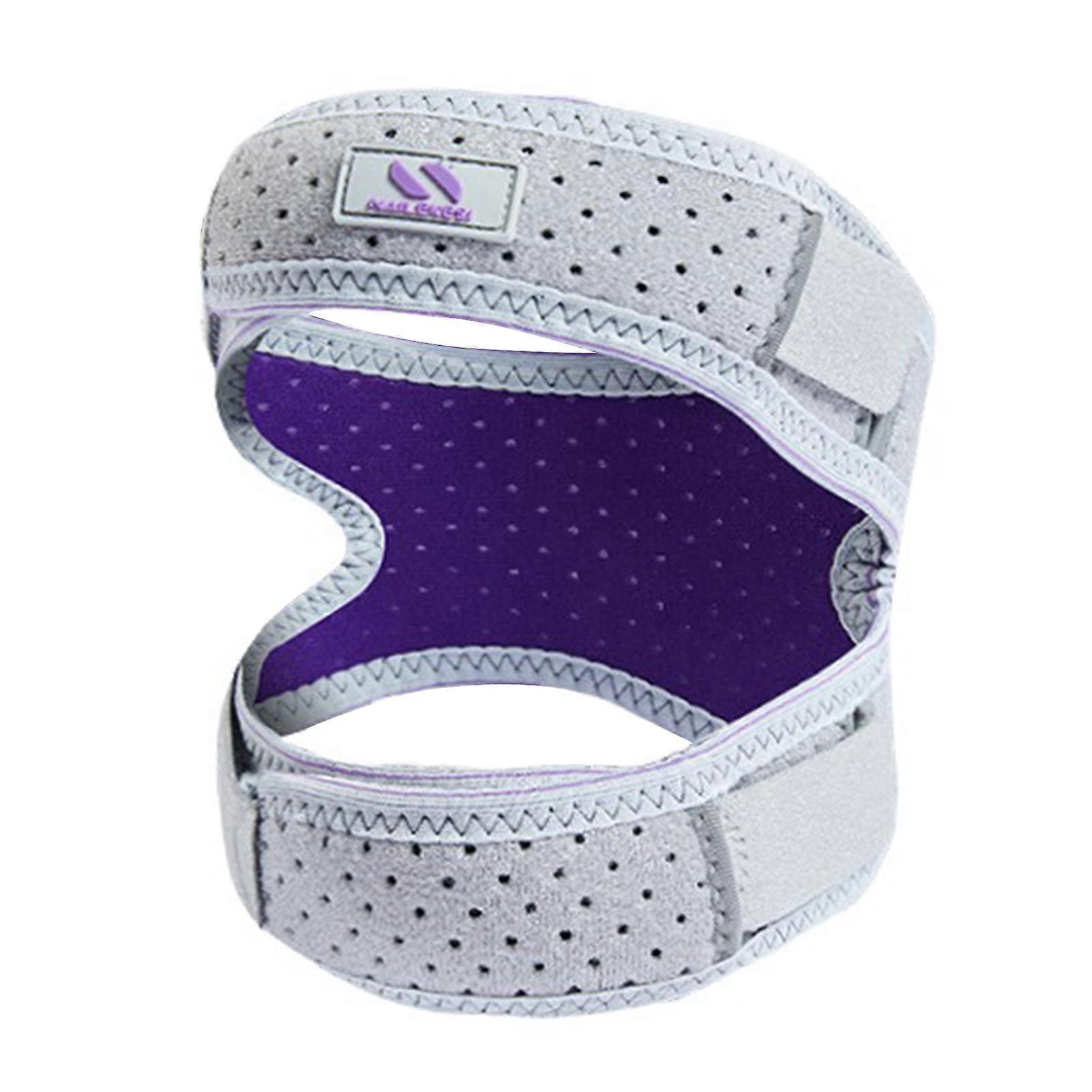 Lightweight Double-Layer Knee Brace with Open Patella and Adjustable Straps - Comfortable, Breathable, Anti-Slip Design for Support and Mobility