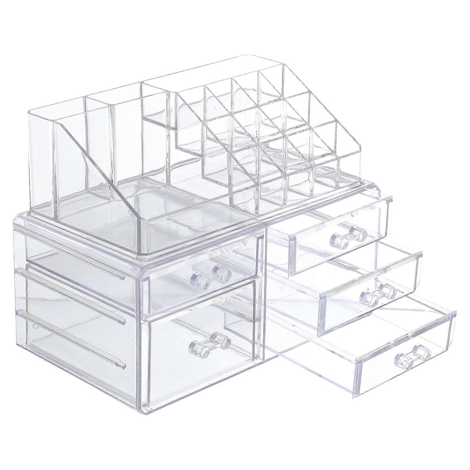 Practical Desk Organizer Case for Storing Cosmetics and Personal Items