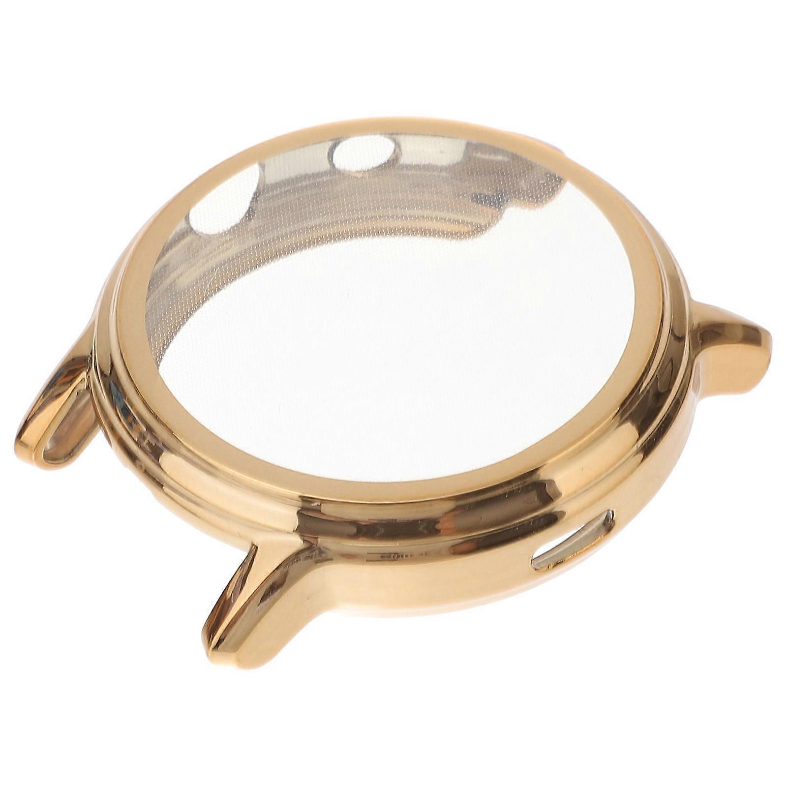 Golden TPU Watch Protective Case for Gen 5 The HR Easily Install Remove Full Cover