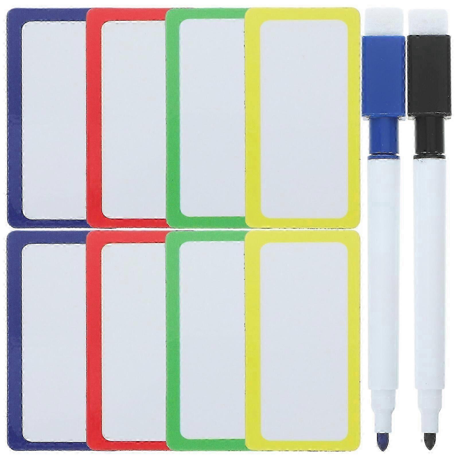 1 Set Magnetic Label For Whiteboard Reusable Dry Erase Magnet Sticker Tag