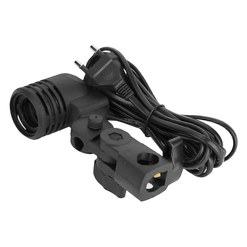 NiceFoto E27 Bulb Holder Lighting Head Photo Photography Studio Light Bracket