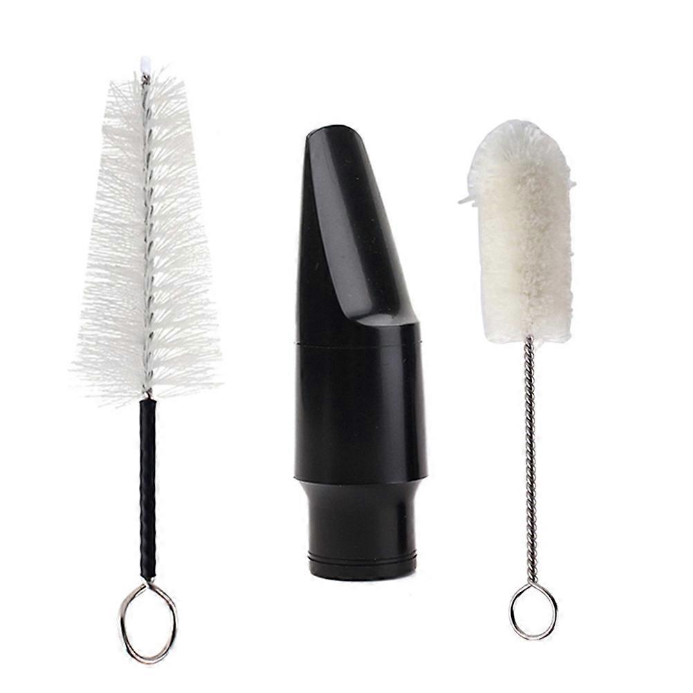 Saxophone Maintenance Tool Alto Saxophone Accessories For Professional Enthusiasts Music Practice White Cleaning 2Pcs