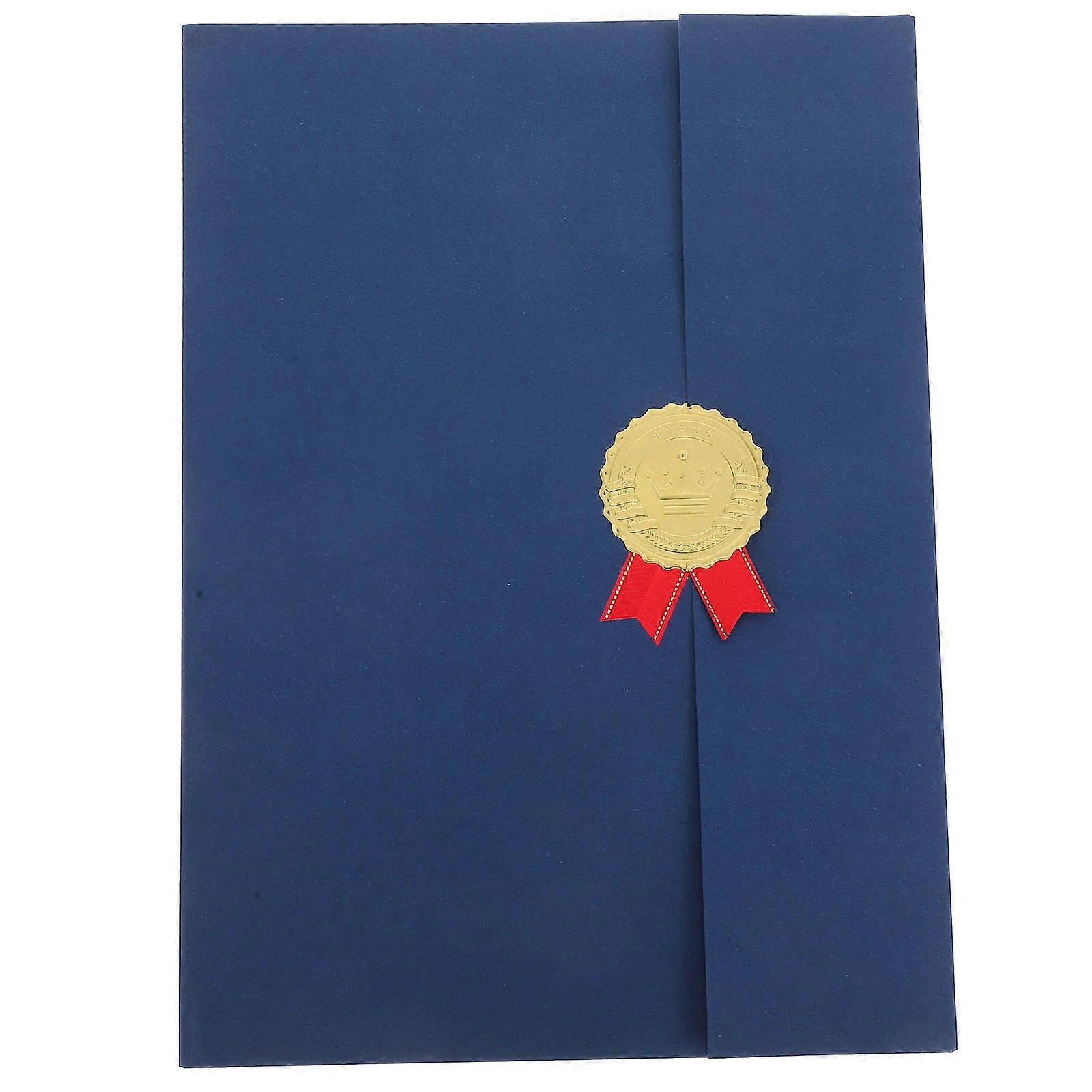 Professional Fold Certificate Presentation Holders For Award Certificates With Easy To Use Features 1Pack