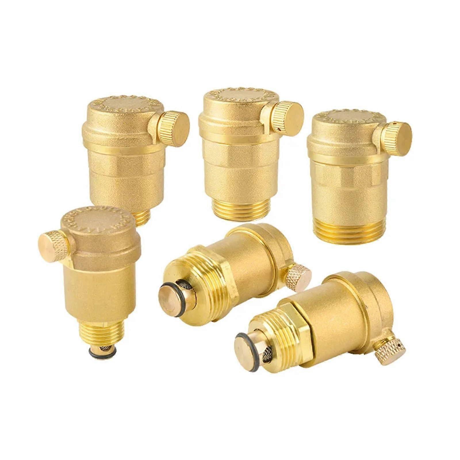 Brass Automatic Air Vent Valve 1/2 In / 3/4 In / 1 In, 1.6 MPa, For Solar Water Heater