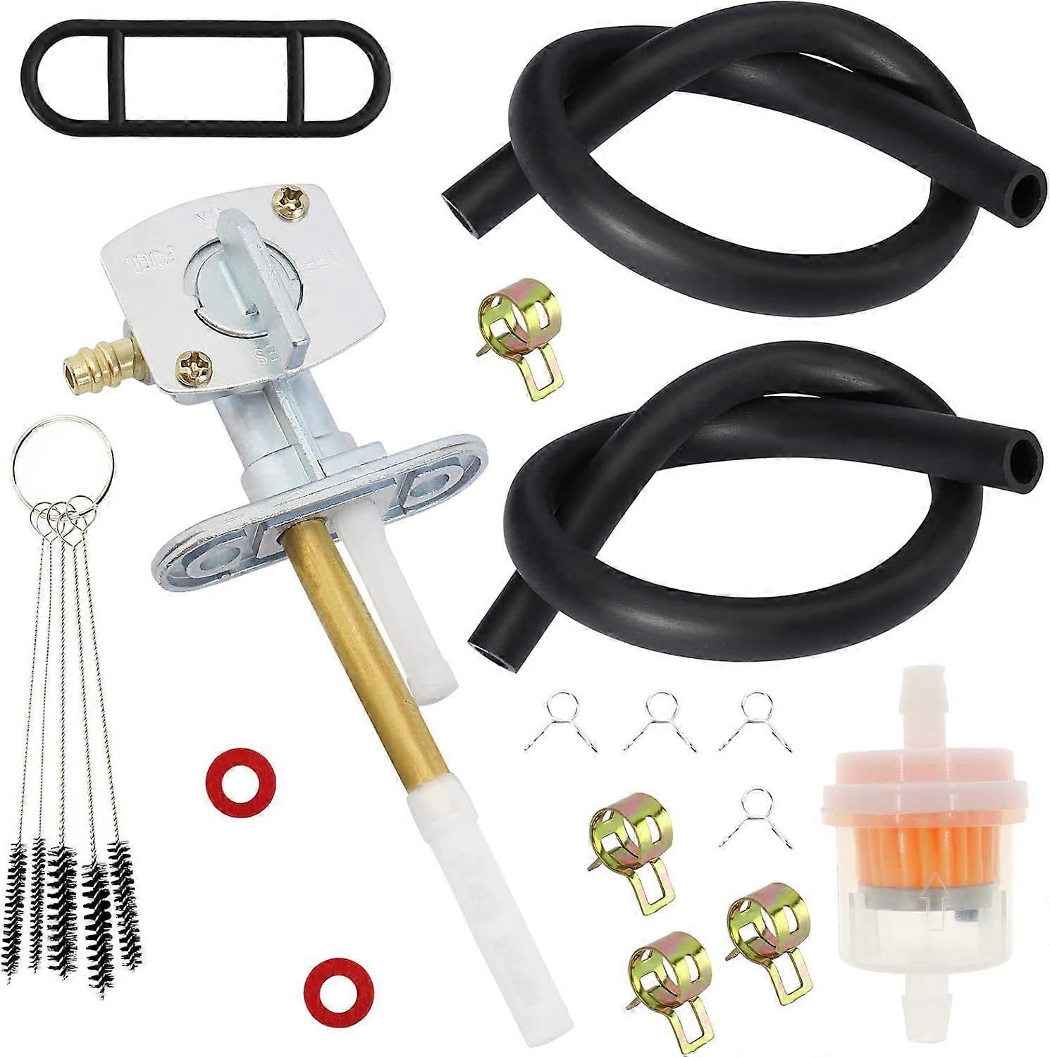 Fuel Gas Petcock Valve Tank Switch Compatible with Suzuki ATV Quadsport LT 80
