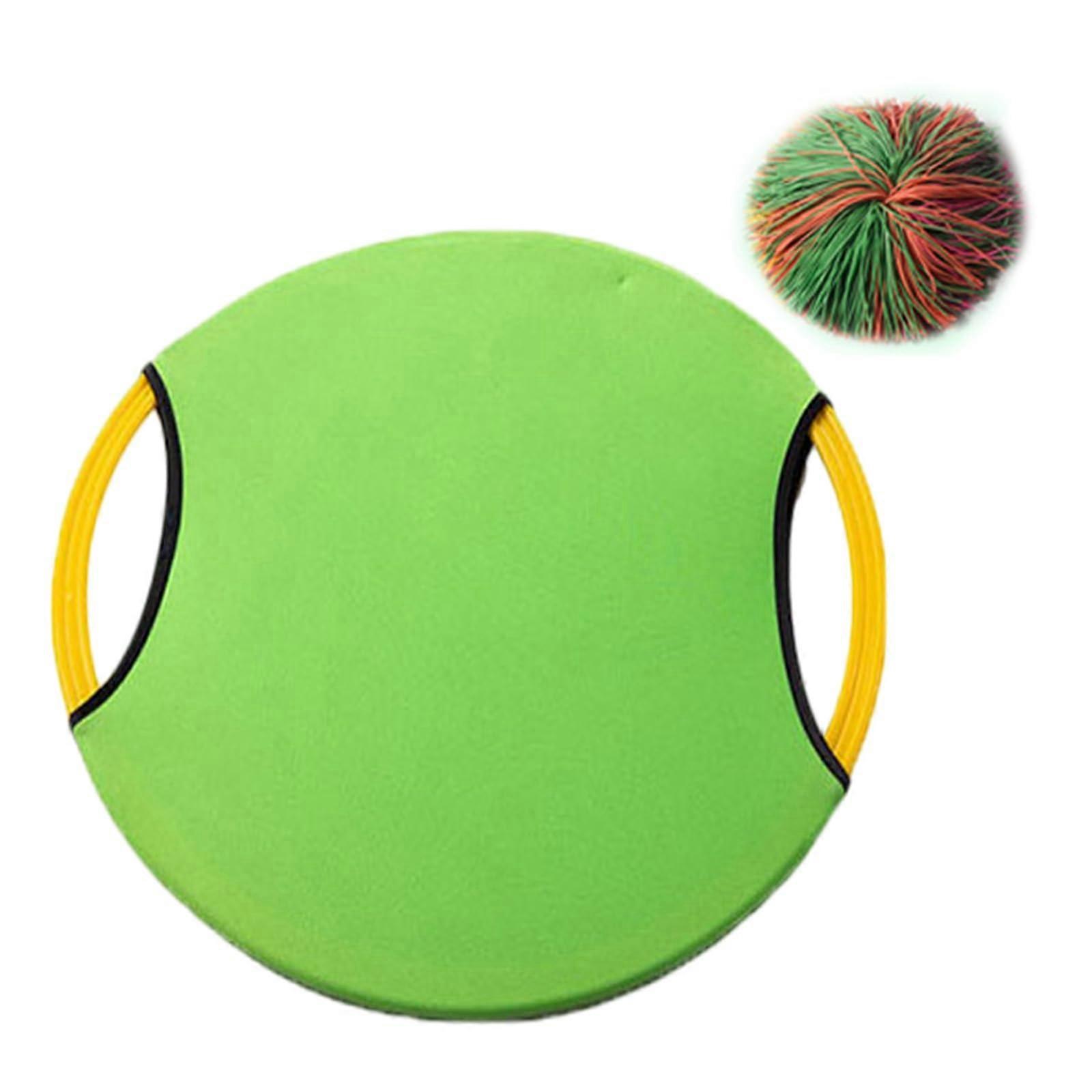 Toss and Catch Paddle Game Disc Toy For Kids Outdoor Play And Sensory Skills Development Hand Eye Coordination