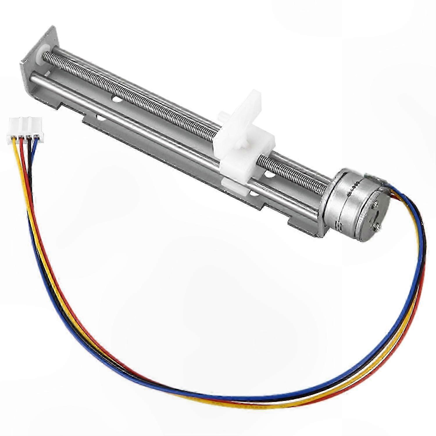 80mm Stroke 12V Stepper Motor with Slider for DIY Engraving Projects