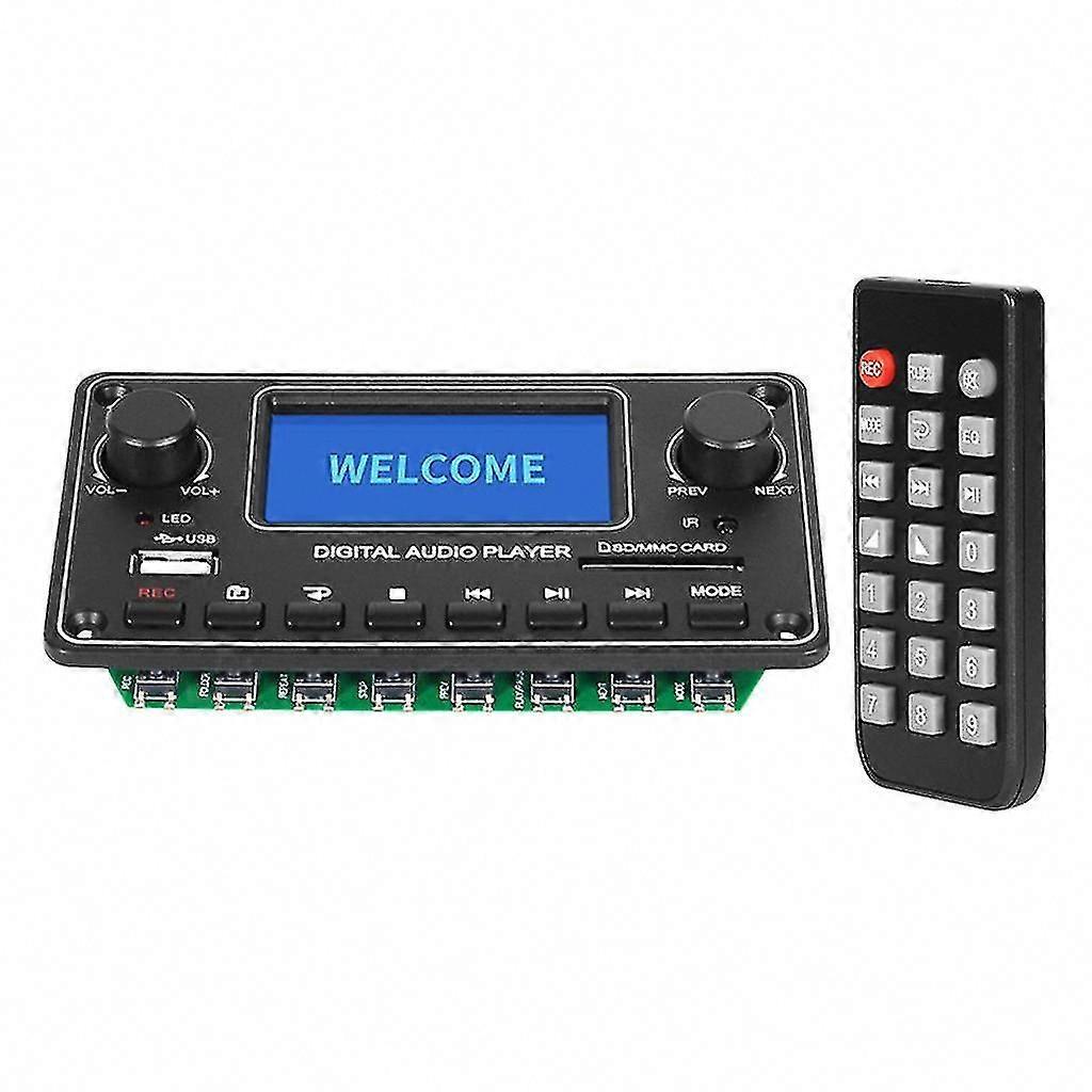 Bluetooth MP3 Decoder Board Audio Receiver for MP3/WMA/WAV/FLAC/ACC Decoding
