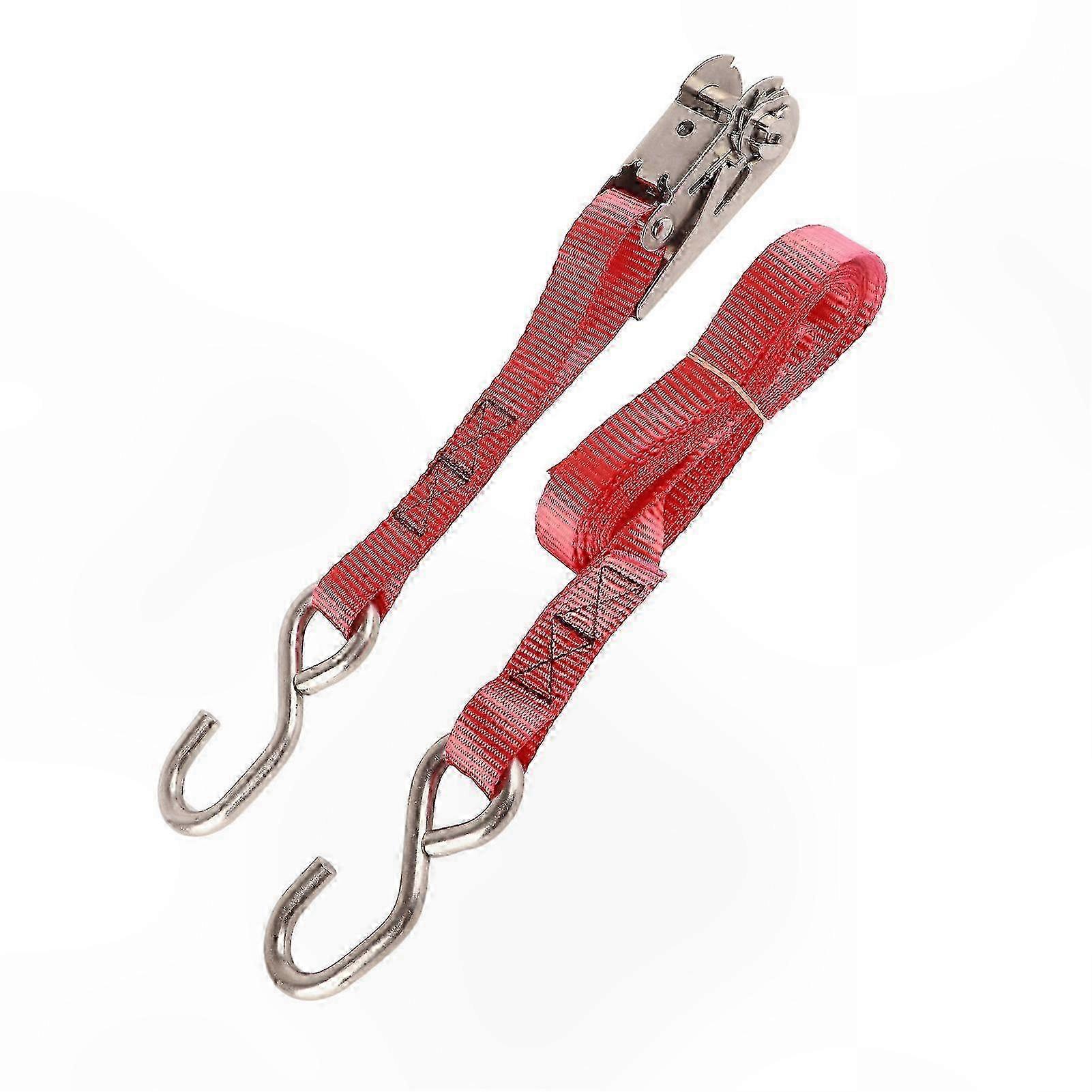 25mm Ratchet Tie Down Straps with Rust-Proof Finish for Transport and Vehicle Securing Needs hwy