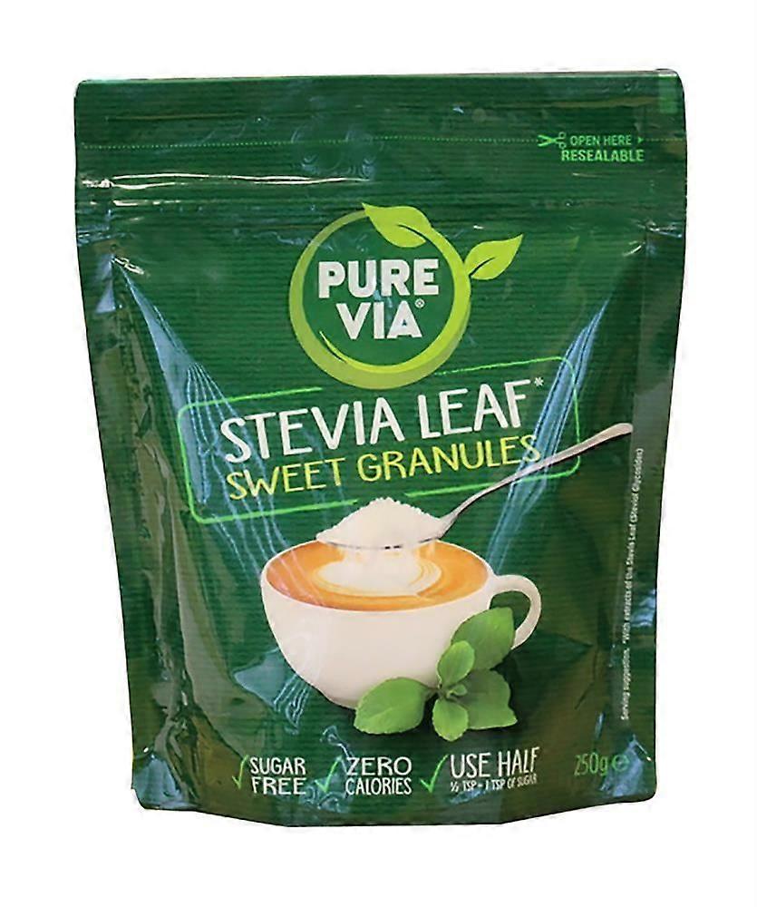 Pure Via Stevia Granules 250g - 4 Pack