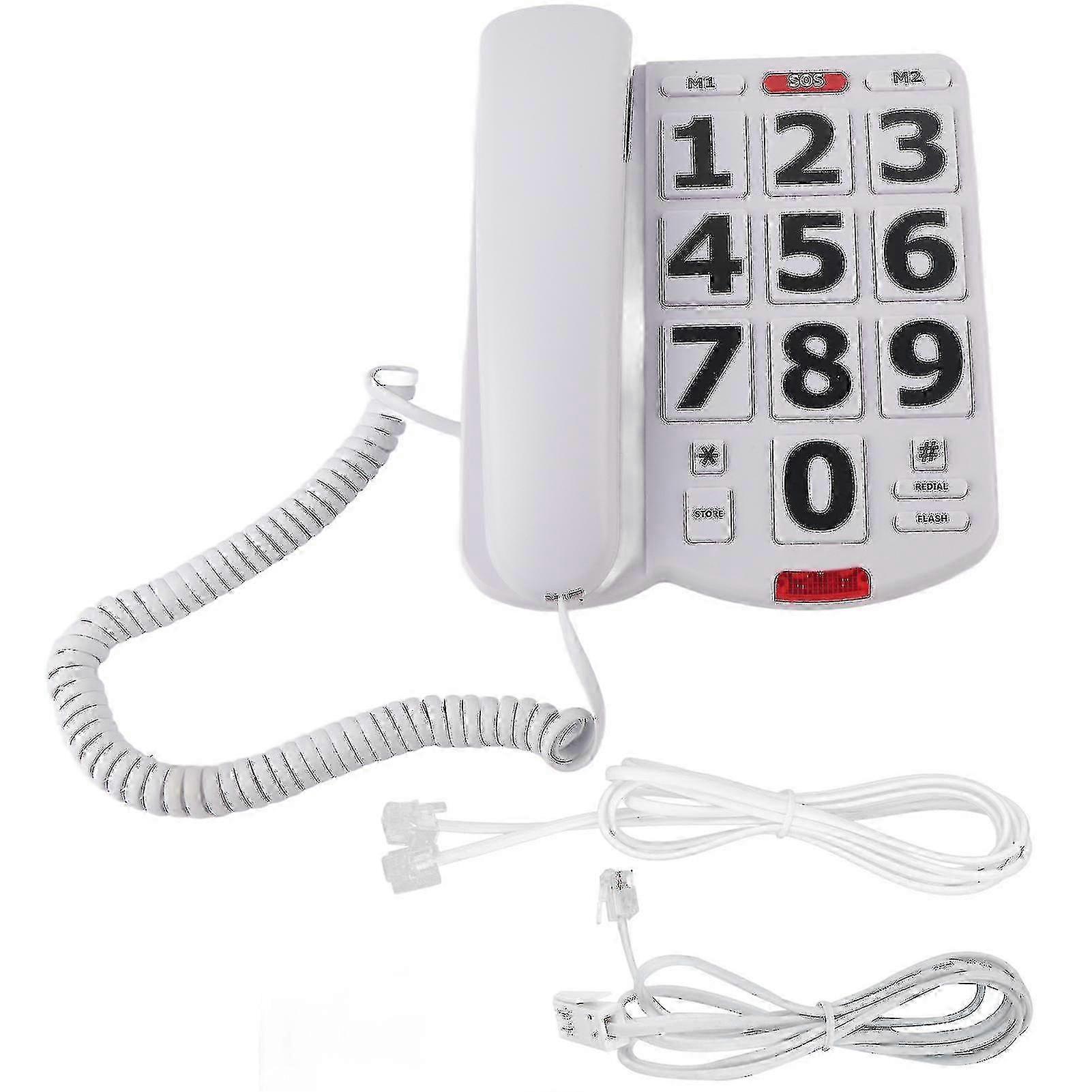 Big Button Mobile Phone with Loud Ringtones, Easy-to-Read Keys & Senior-Friendly Design