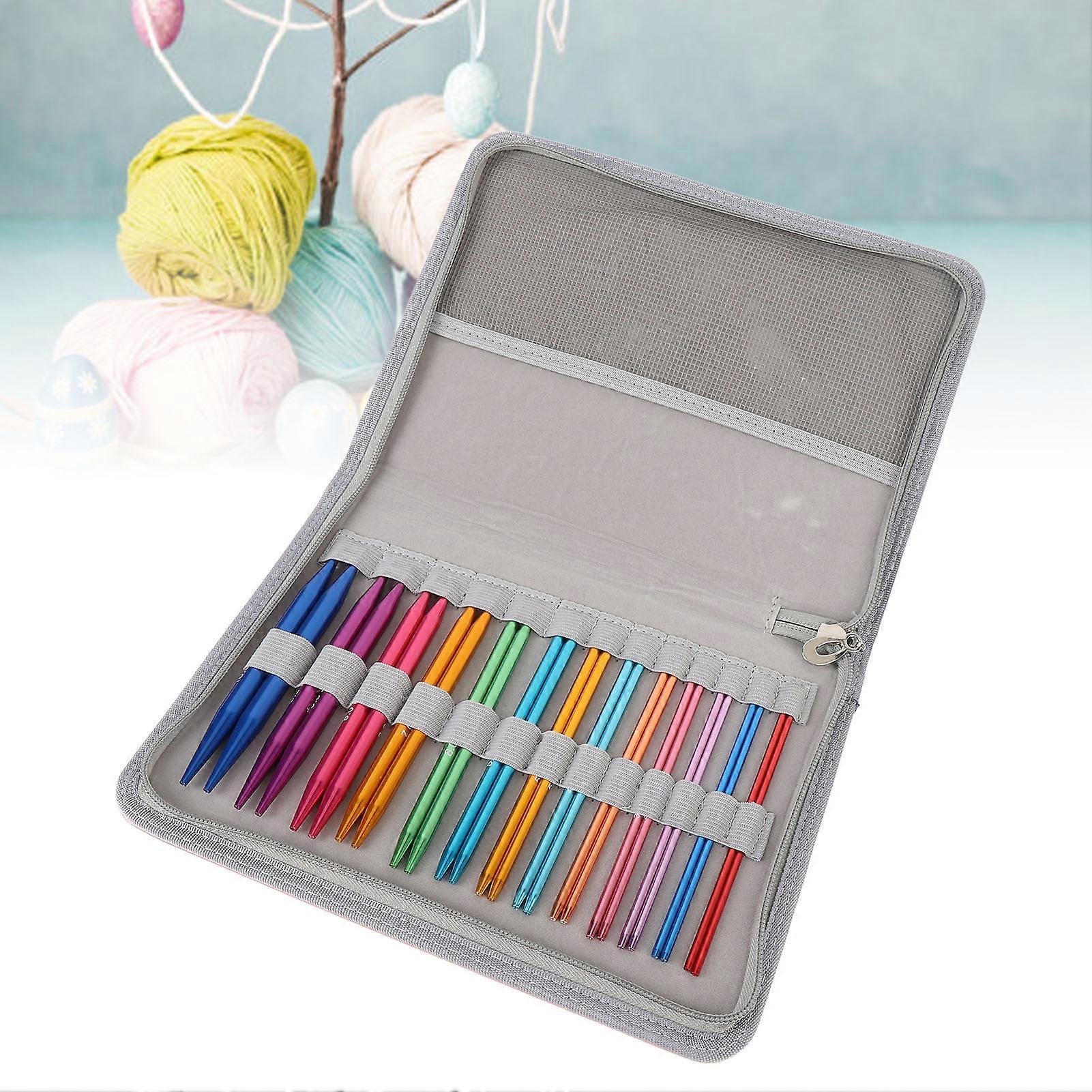 13cm Circular Knitting Needles Set 3.0-10.0mm Interchangeable