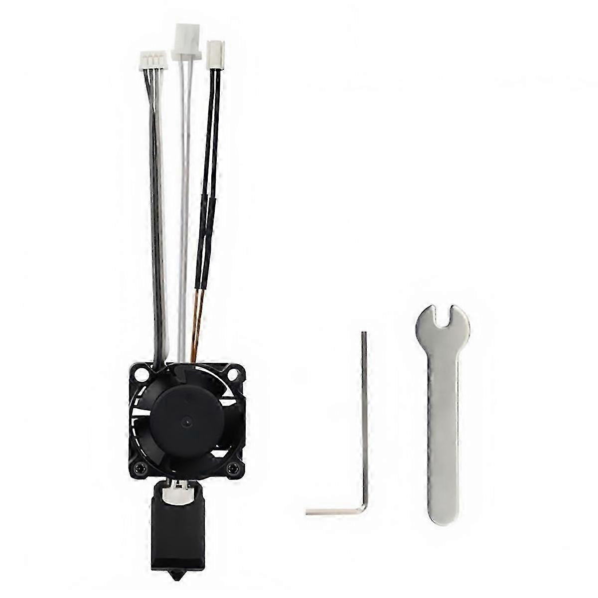 Enhanced Printing Precision Hotend Kit for X1 3D Printer with Hardened Steel Nozzles and Cooling Fan