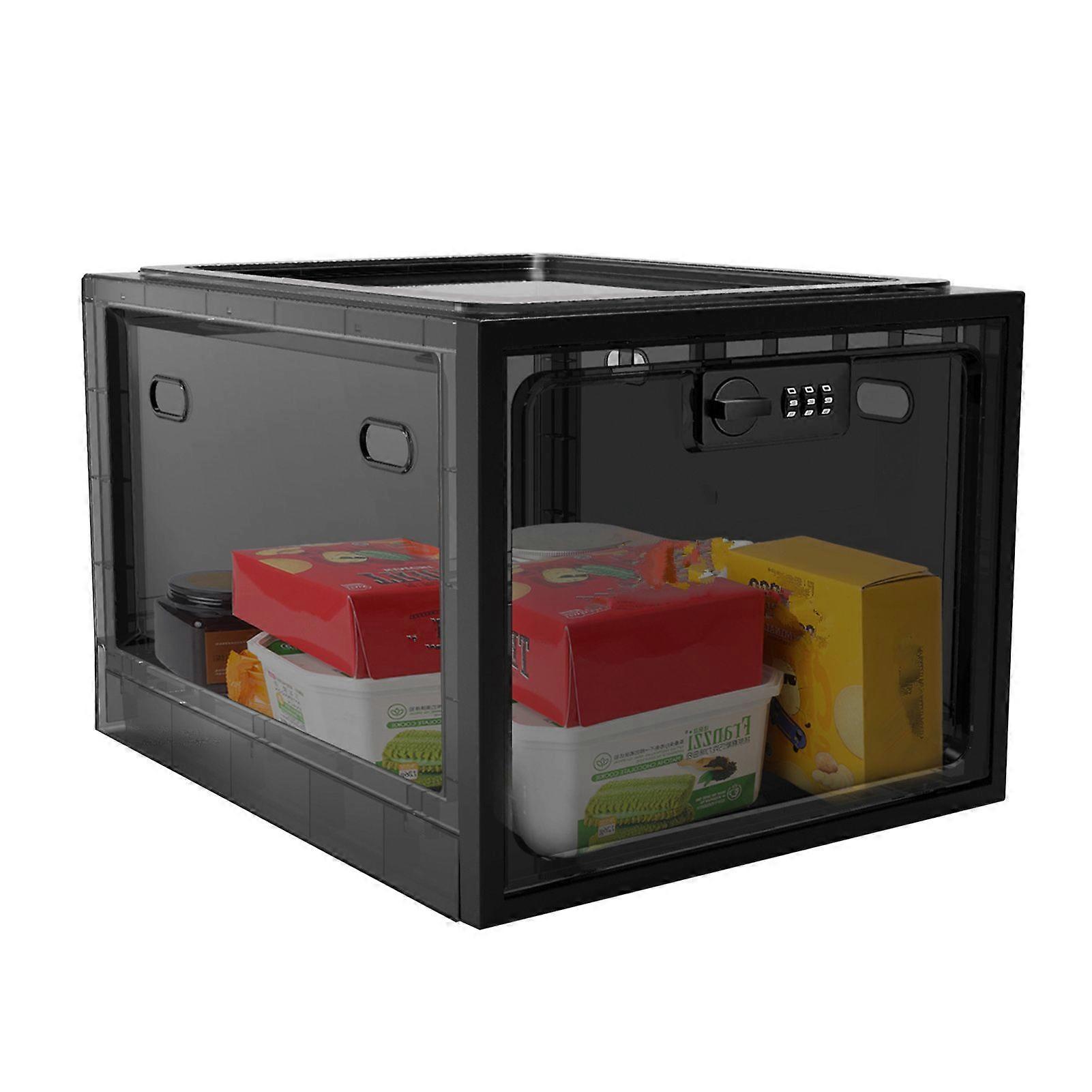 Combination Code Lock Box, Multi Function Lock Container Box Bin for Medicine Toys Mobile Phones