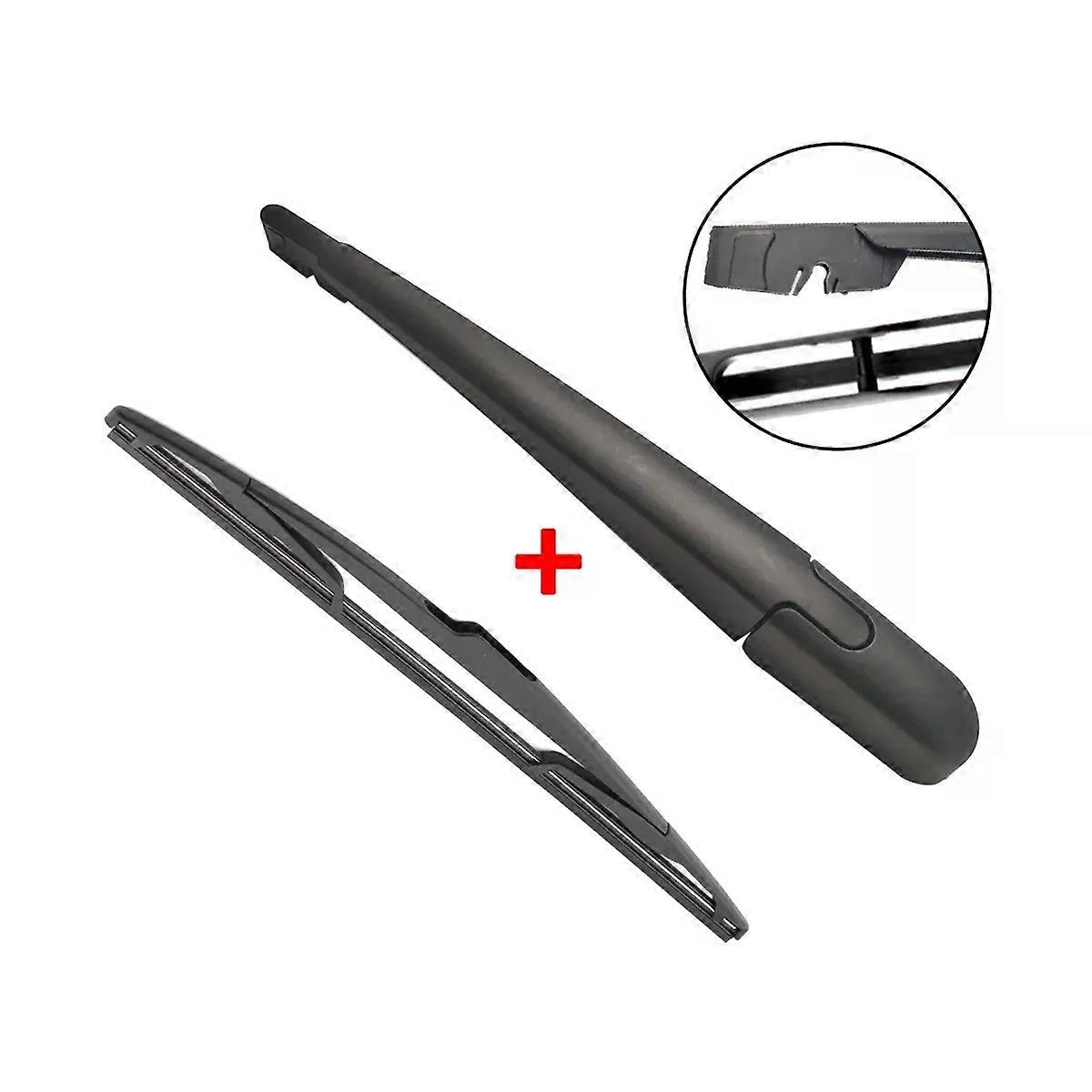 Apply Rear Wiper Blade & Arm Set Kit For Nissan Versa LATIO Tiida 2005--2012 Windshield Windscreen Rear Window