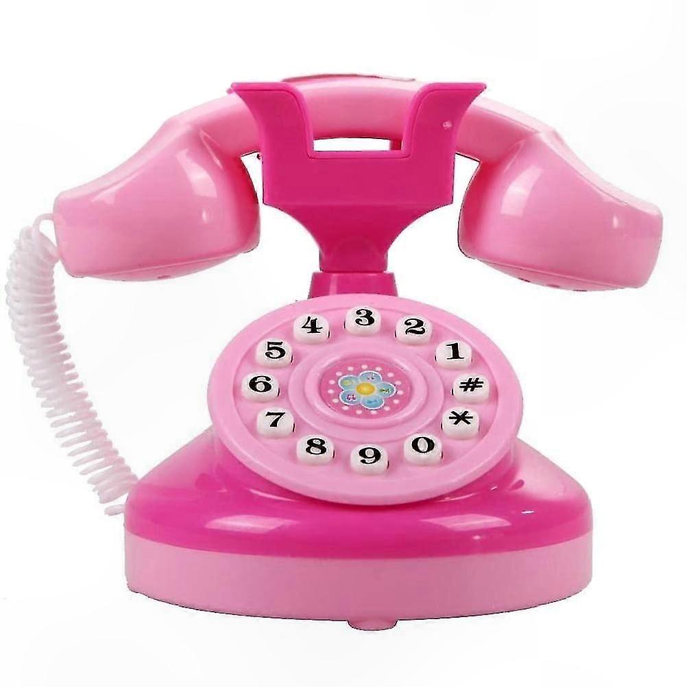 Kids Pretend Play Phone Toy with Lights and Sounds for Imaginative Fun