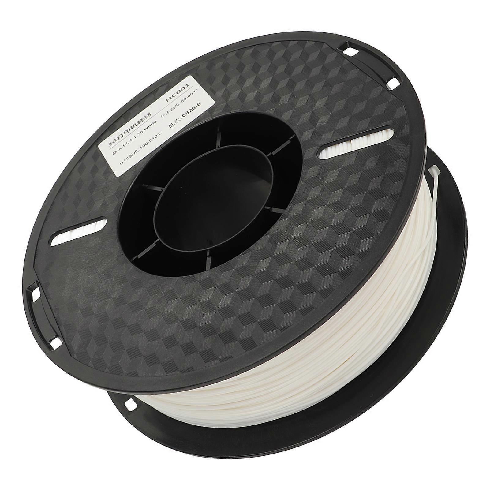 1.75mm 340m White PLA Filament for 3D Printer Strong Adhesion