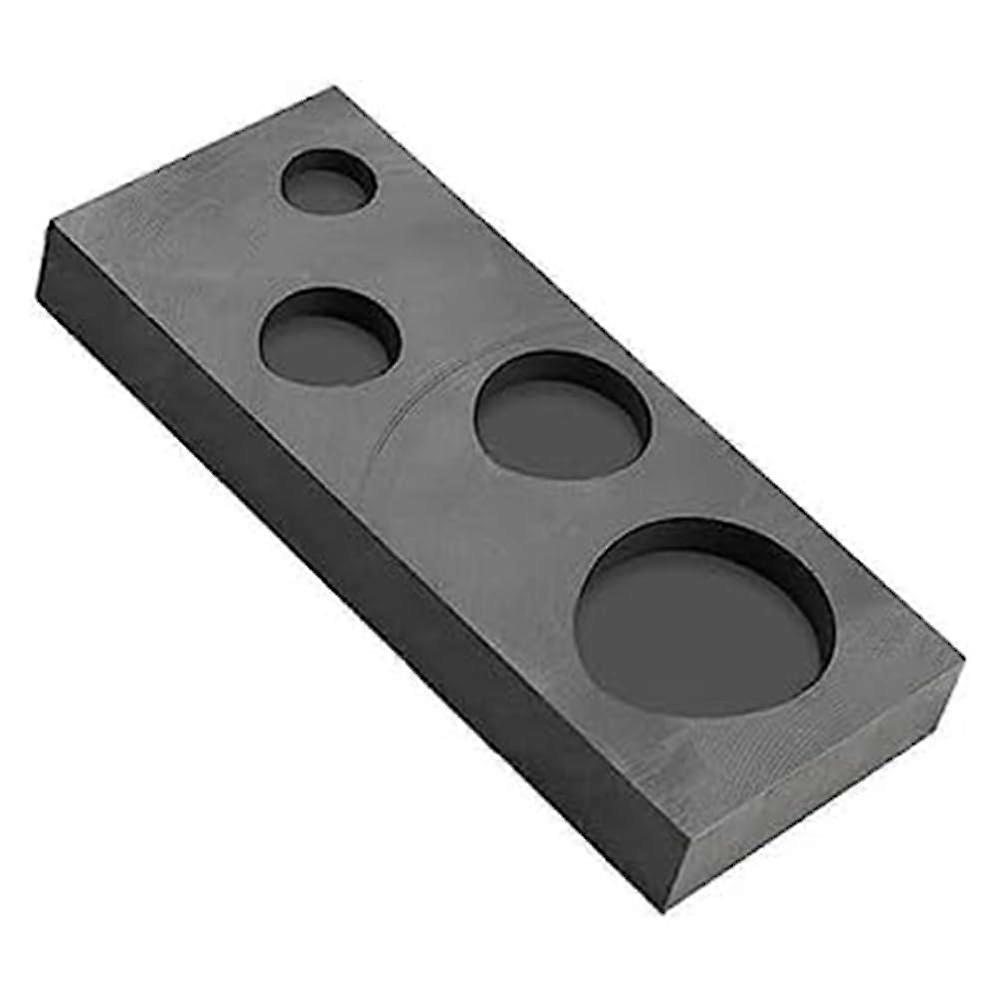 Refining Tool For Metal Melting, Graphite Crucible, Silver And Gold Ingot Mould