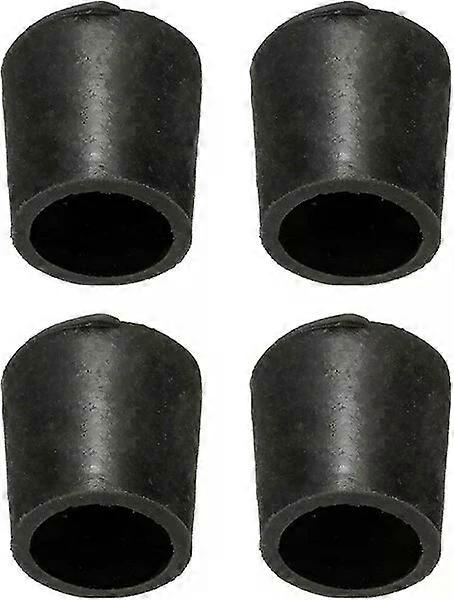 Rubber leg caps, including 4 or 8-piece sets, suitable for folding chair and table legs for noise reduction and anti-slip