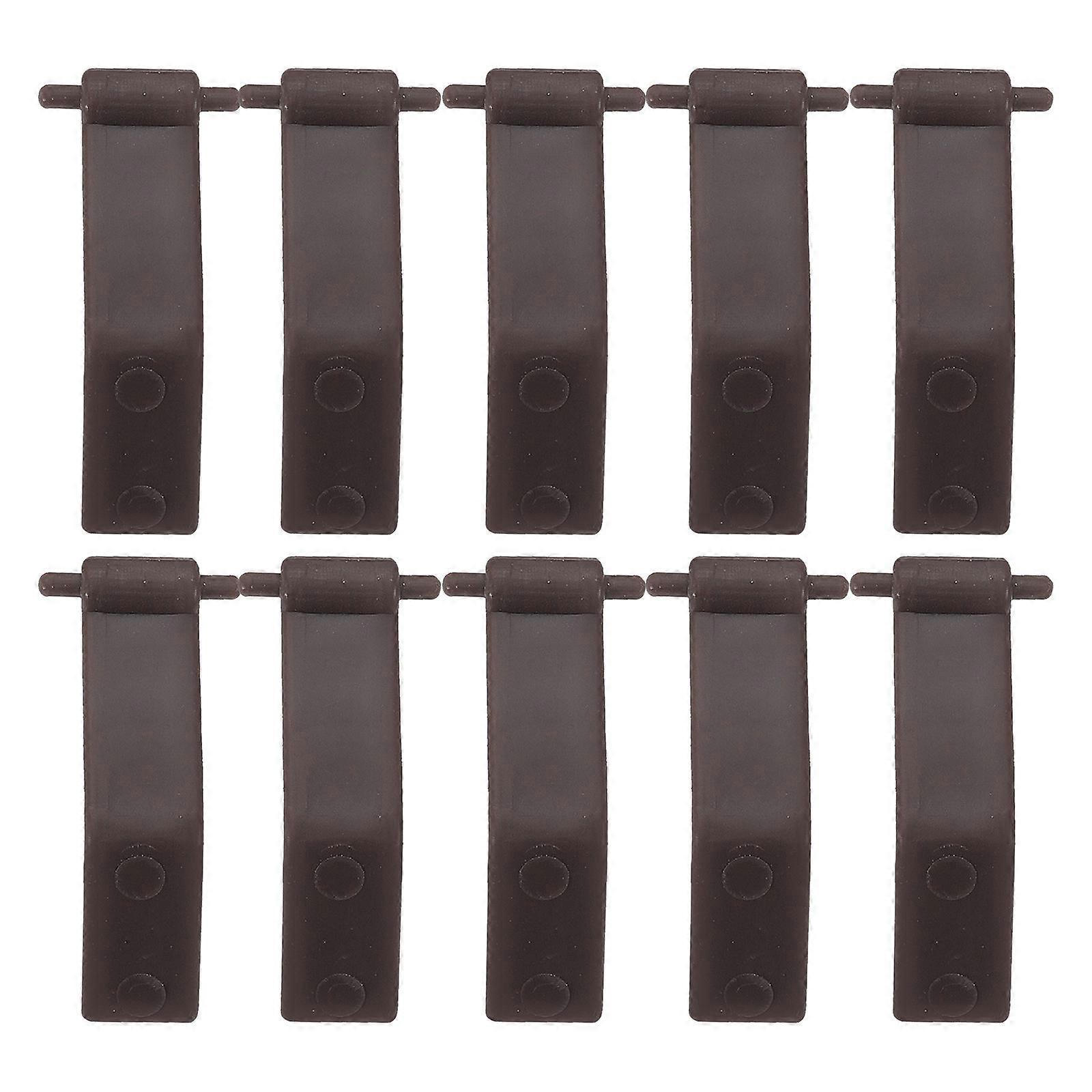 Durable Brown Plastic Replacement Parts for Home Use Including 10pcs Insulated Jug Lid Handle and
