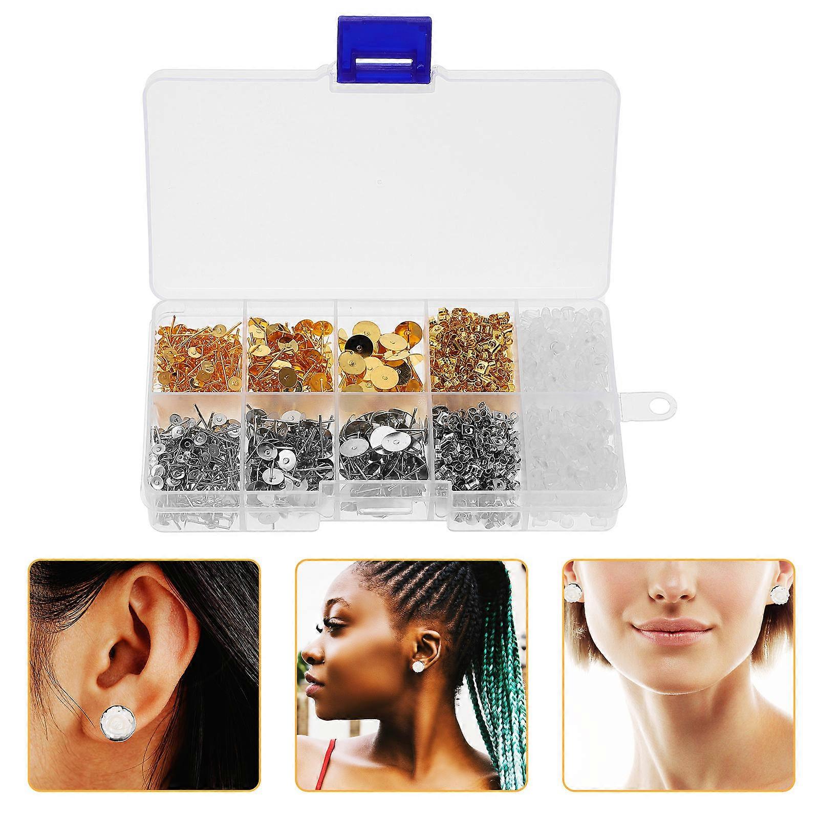 Diy Earring Post Diy Metal Earrings Posts For Earring Making Supplies Women Handmade Enthusiasts 1Set