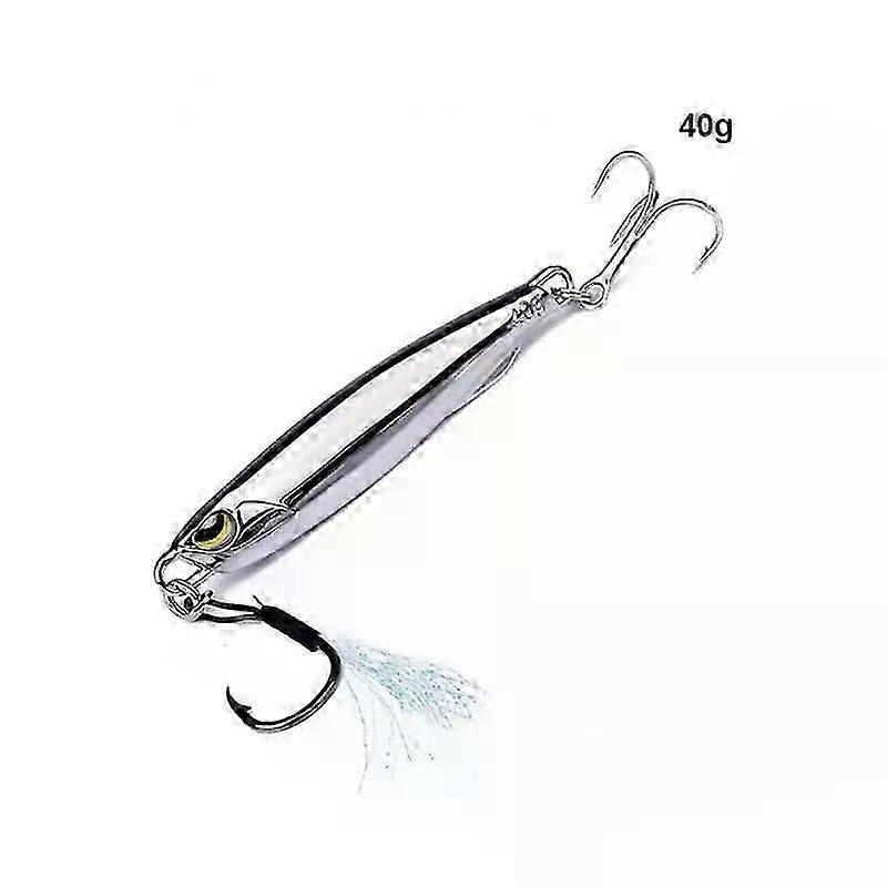 Metall Jig Köder 15g 20g 30g 40g Schleppen Hartköder für Fische