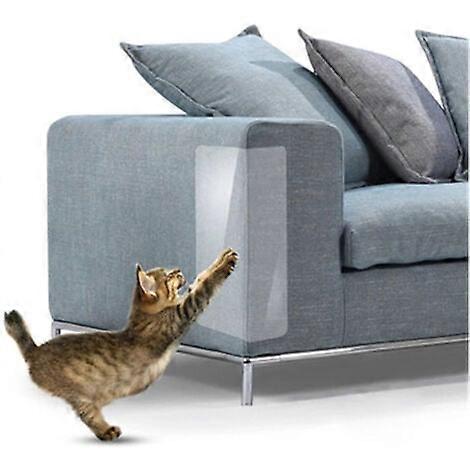2PCS Invisible Anti-scratch Self-adhesive Cat Sofa Protector Cover (15x40cm)