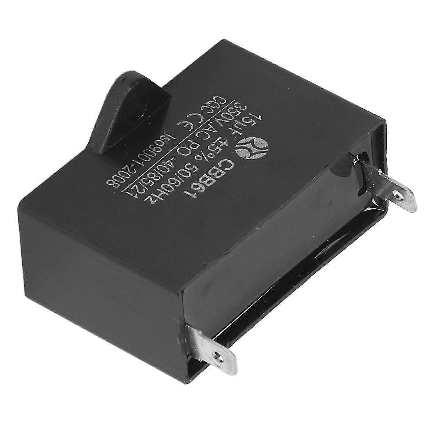 Πυκνωτής CBB61 για τη μικρή γεννήτρια 50/60Hz 350VAC 15uf ανεμιστήρα οροφής