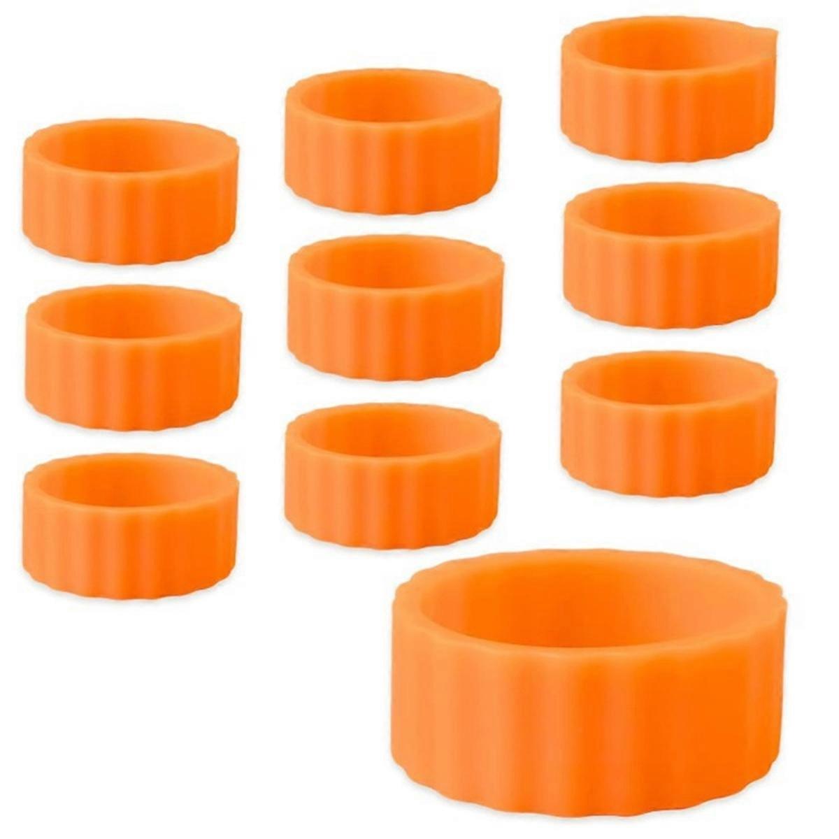 Candle Stick Grippers 10 Pieces Taper Bougie Stabilizer Upright Candle Grips for Dinner Table Birthday Party Restaurant A