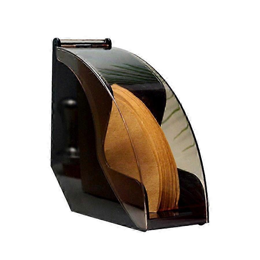 Elegant Coffee Filter Storage with Transparent Design 2025