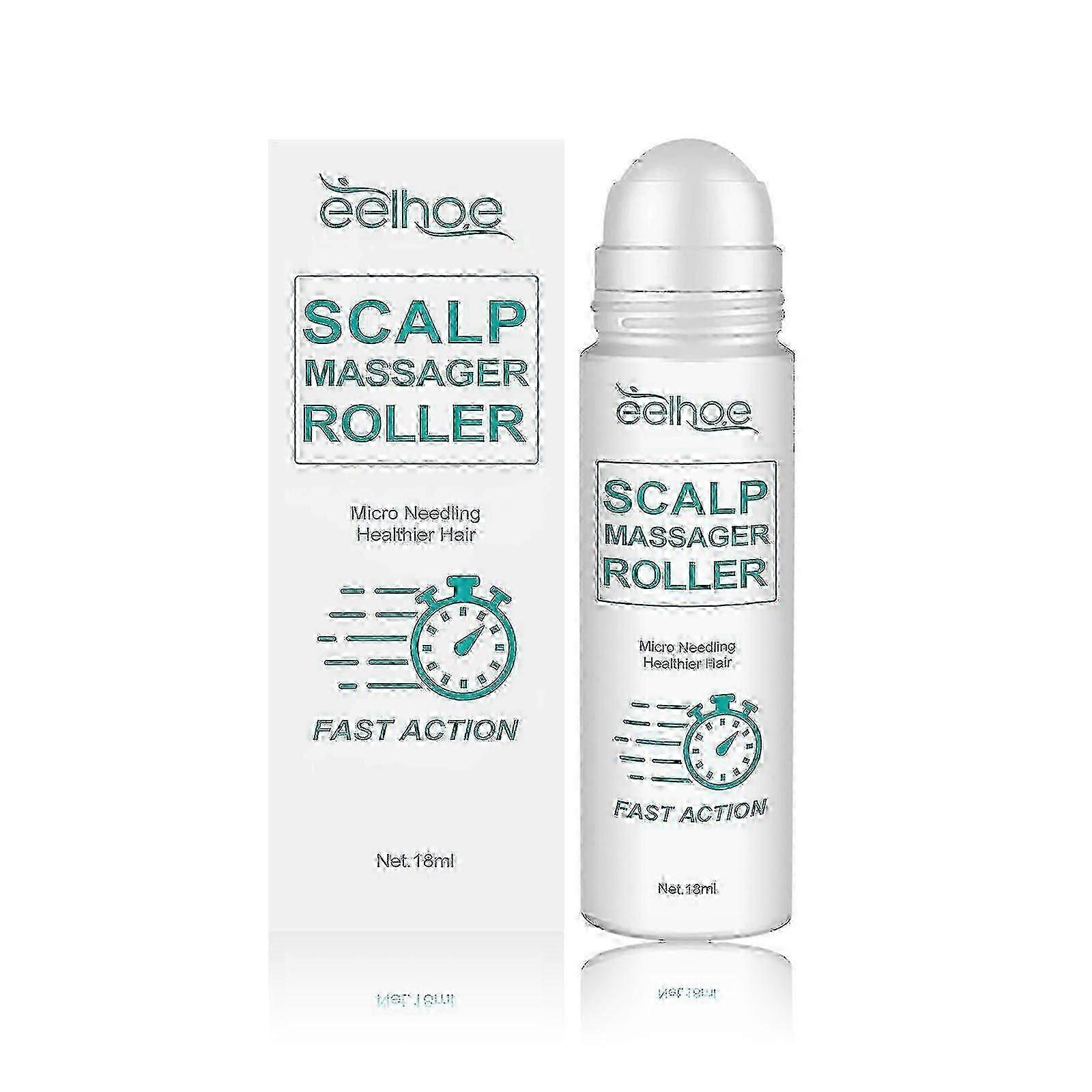 Eelhoe Scalp Care Roller Cleaning Scalp Itching Relieving Itching Refreshing Moisturizing Skin Anti-Dropping Roller