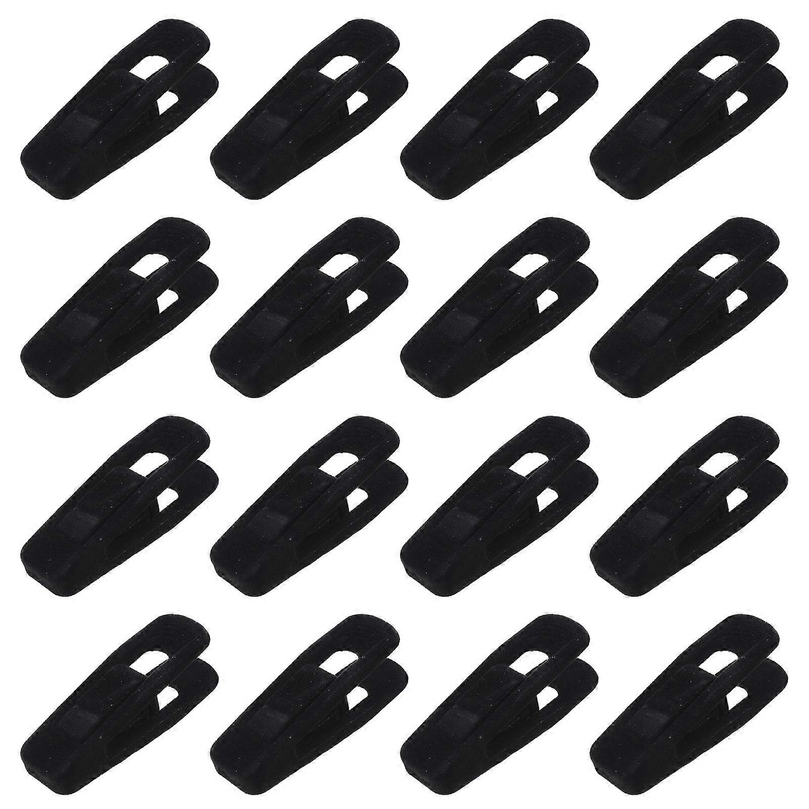 Plastic Pants Hangers 20Set Windproof Strong For Home Use Achieving Efficient Drying