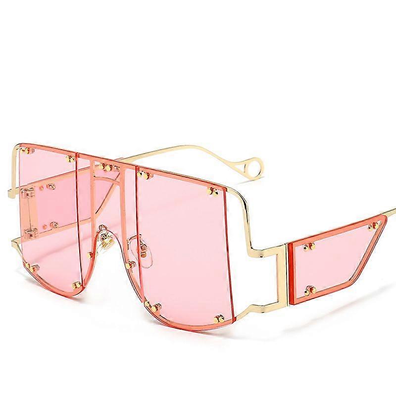 Pink Punk Sunglasses Studded Sunglasses