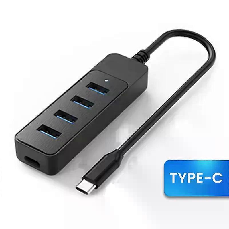 USB 3.0 Power Adapter 4 Port Multi USB Splitter Hub USB Hub 3.0 Type C HUB Multiple Expander High Speed For Computer Accessorie
