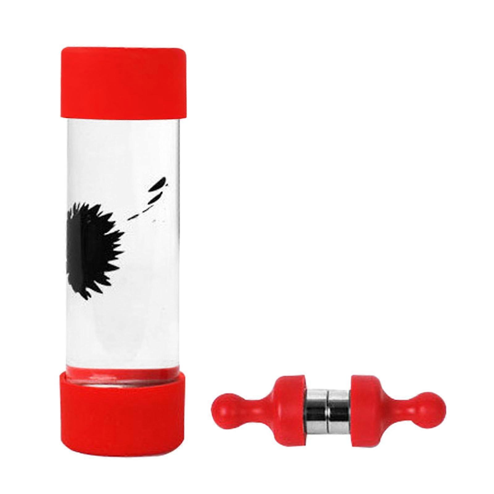 Ferrofluid Display Pause Black With Two Small Magnets 1ml Stimulation Red One Size