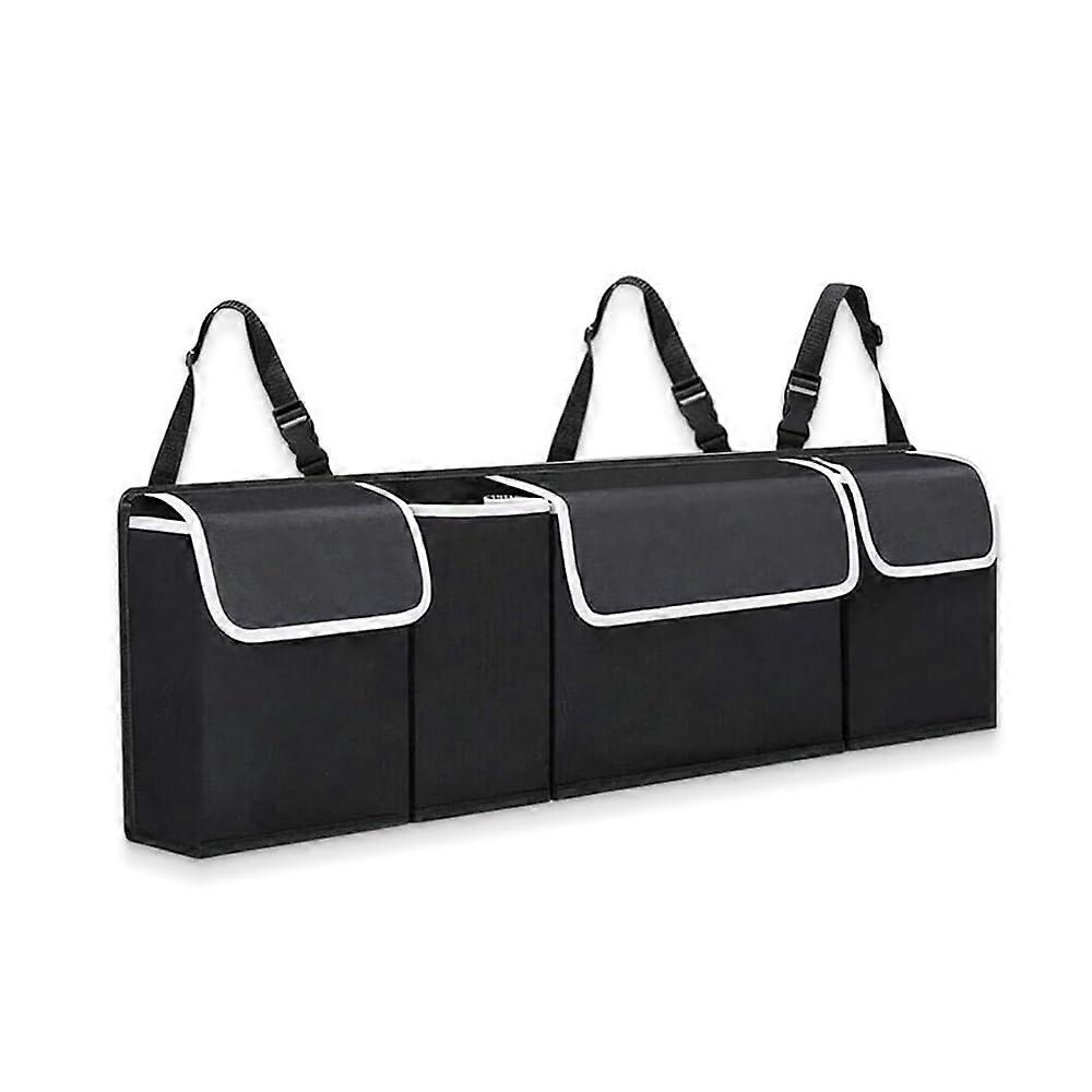 Car Boot Organiser for Toyota Corolla Hybrid 2000-2023 Foldable Storage Bag with Dividers, Lid, and Large Volume Capacity