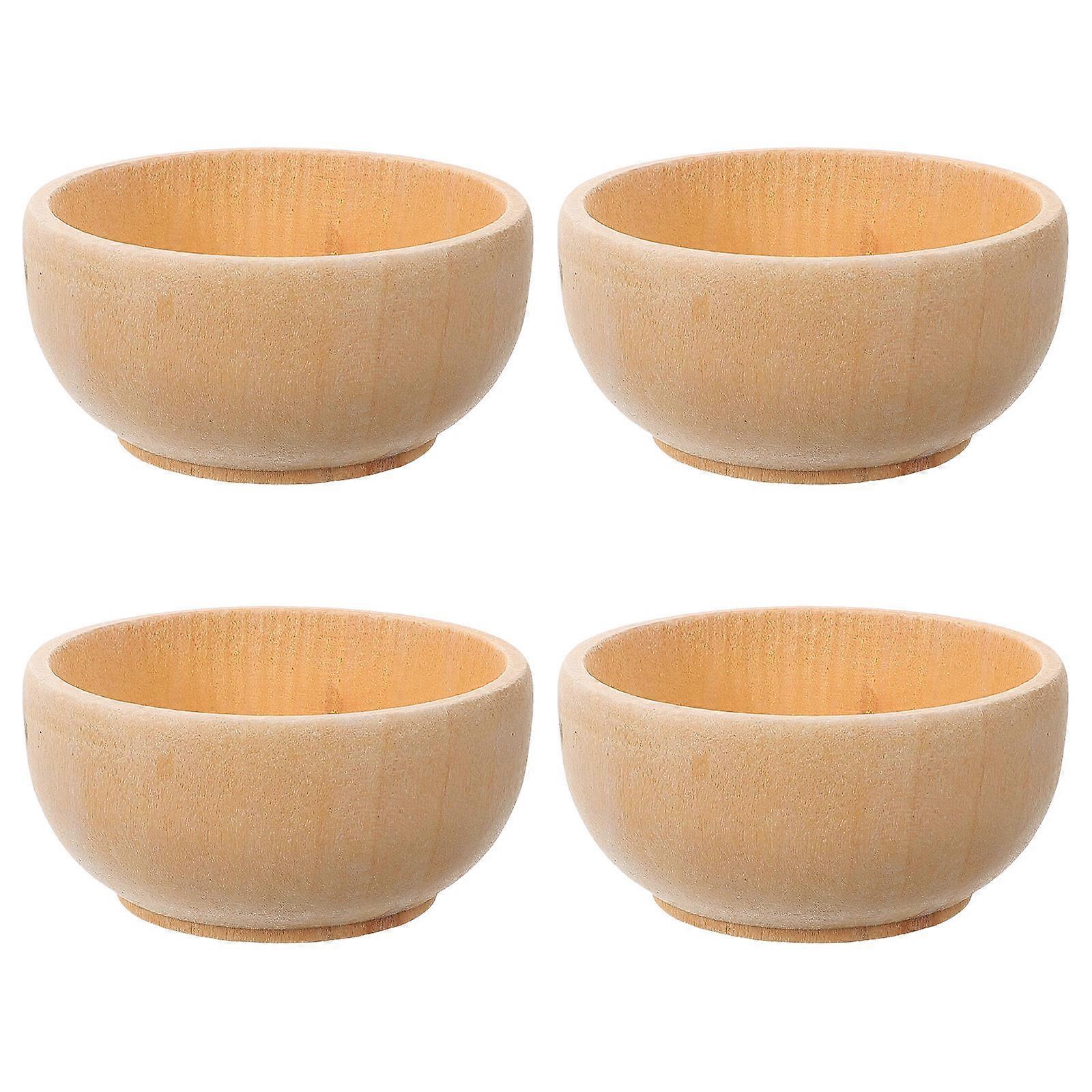 60 Pcs Unfinished Wood Playthings Ideal For Crafts Projects Daily Use With Natural Wood Material