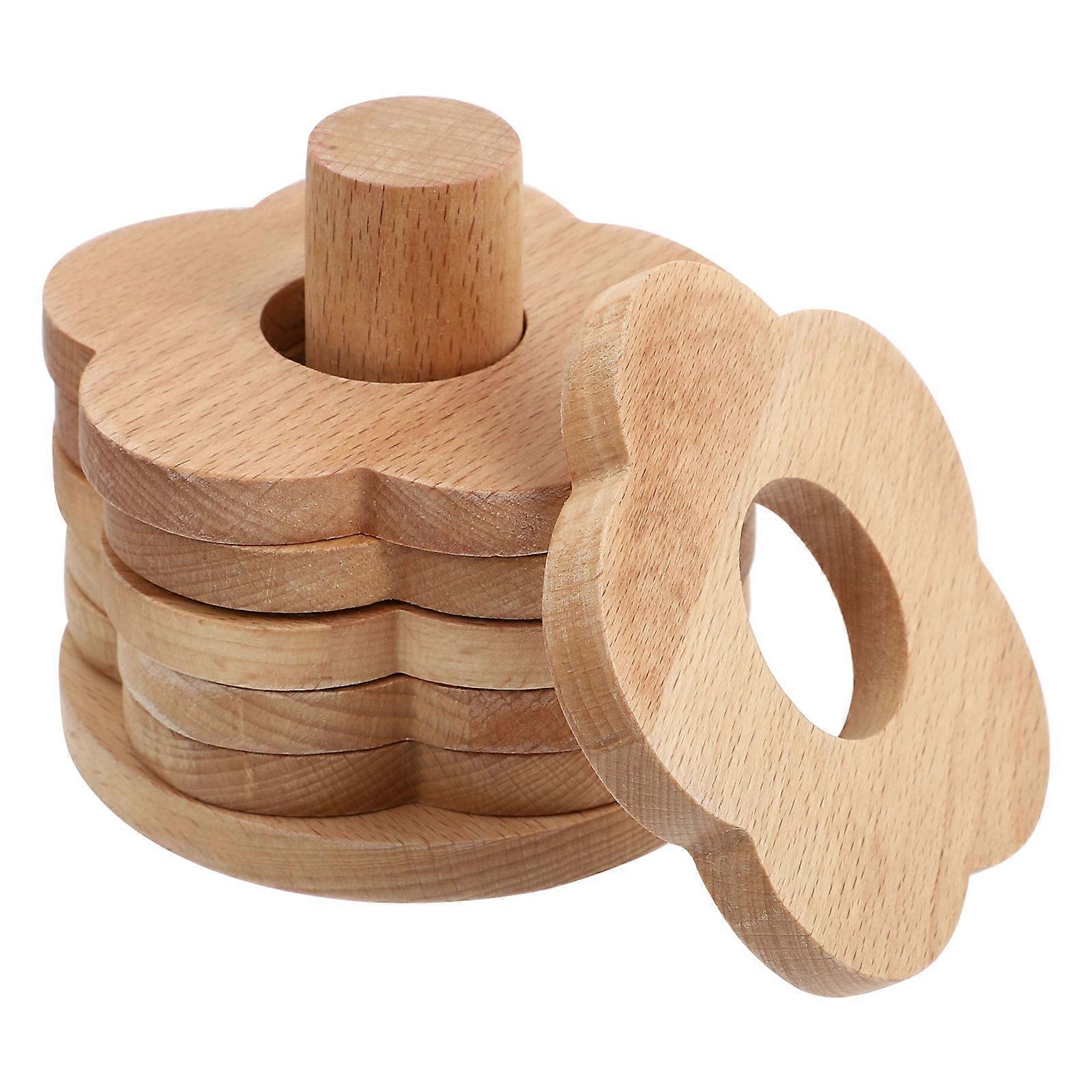 Table Protector Mats Birch Insulation Pads for Home Use 21Pcs Set