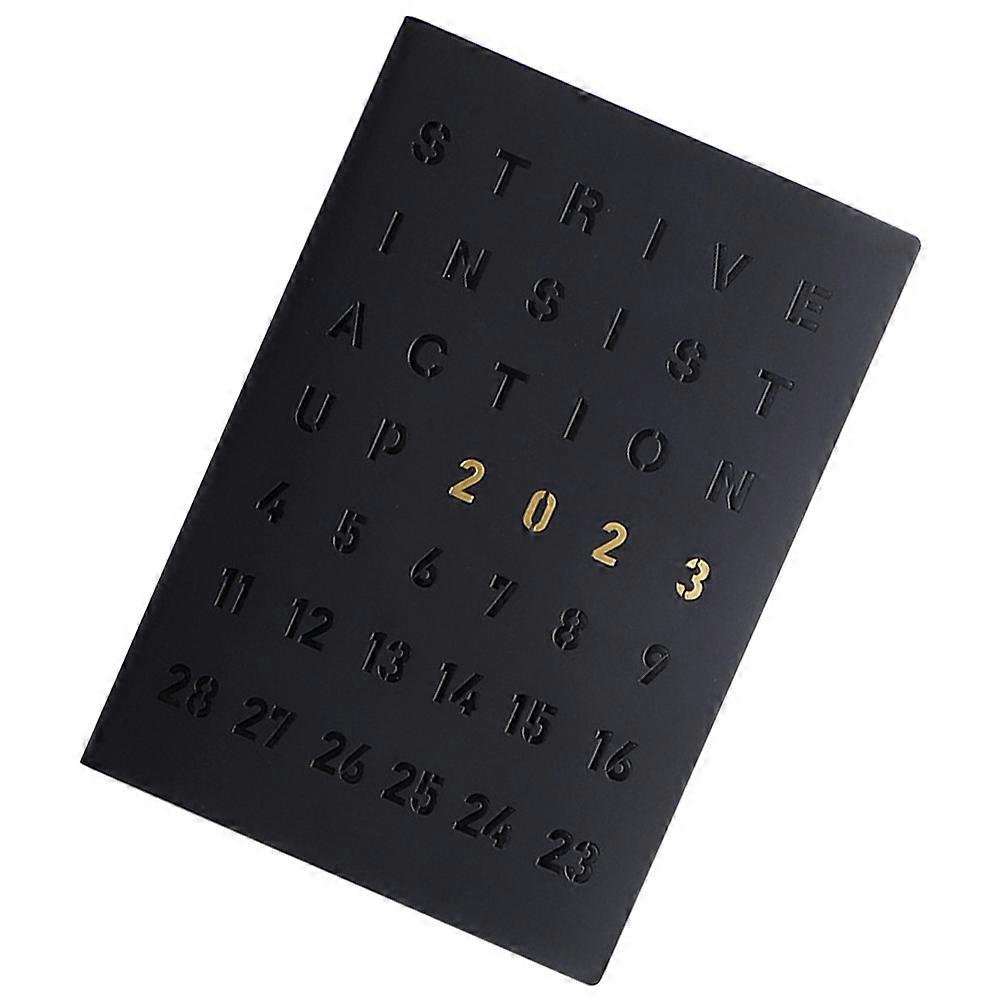 2023 Efficient Planner Calendar To Do List Notepad For Work Study Gift 1Pcs