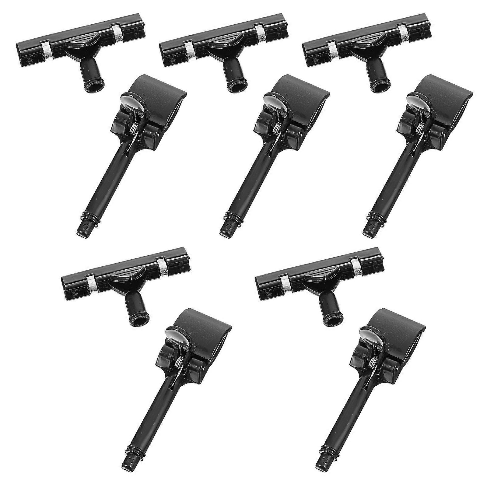Label Holder Plastic Shelf Clamp for Holding Use 25Pcs Black Display