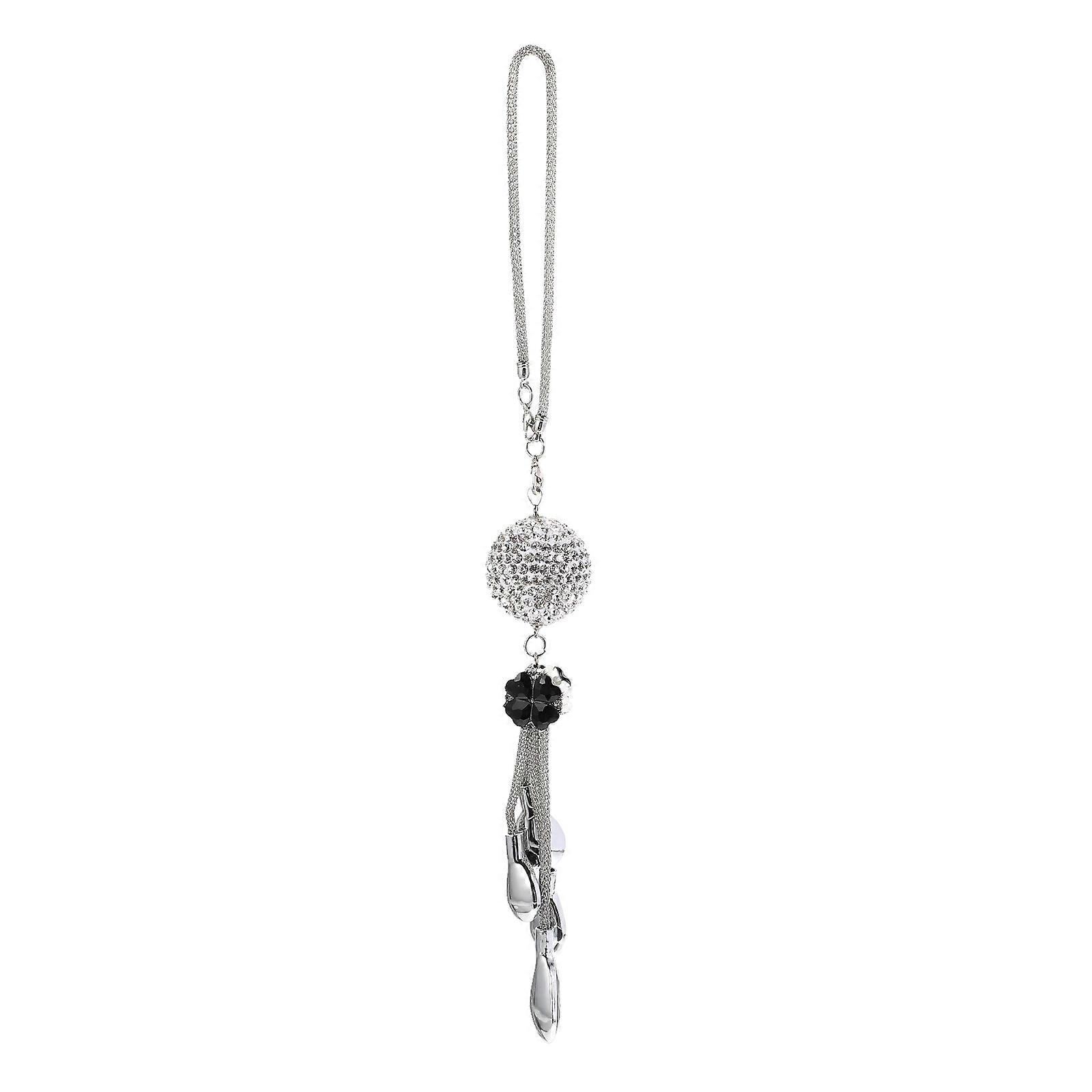 Diamond-Embedded Pendant Hanging Pendant for 2Pcs Car Rearview Mirror Accessory