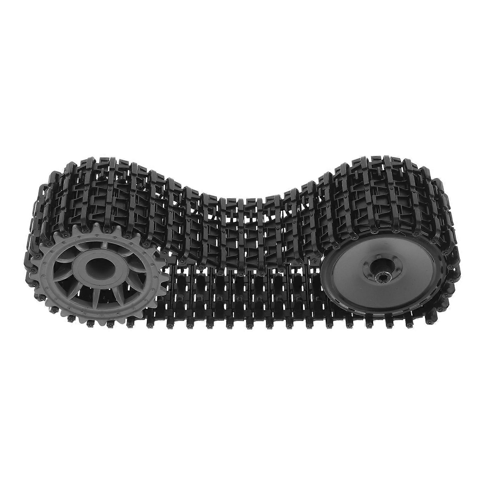 Tank Model Kits DIY Robot Crawler Tracks with Gear Kit for Rc Tank 3Sets