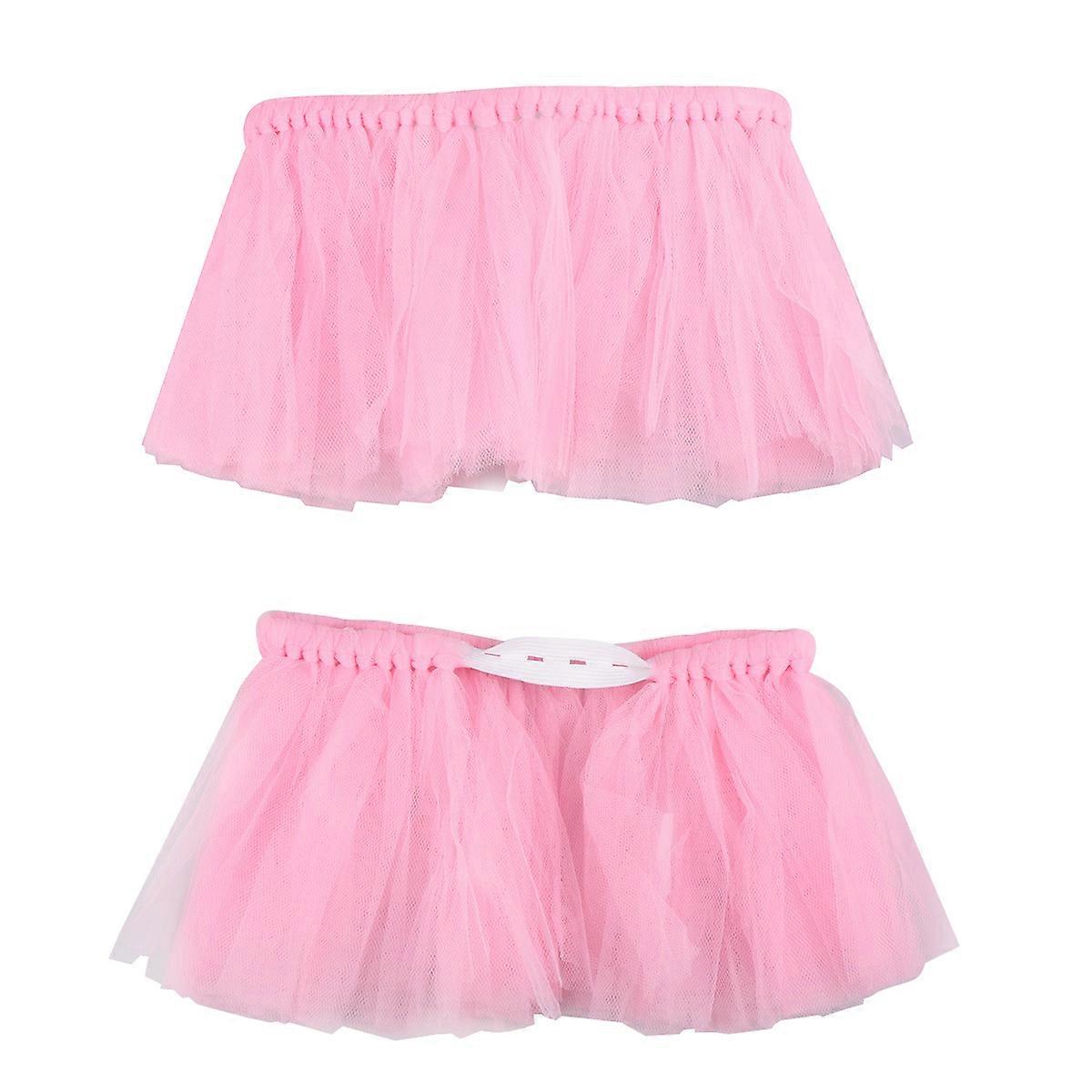 Pink Pet Tutu Skirt Comfortable Design for Pets