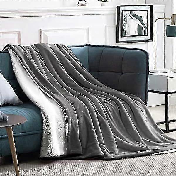 Plain Color Double-sided Velvet Window Blanket Bedside Bed Tail Blanket Double-layer Velvet Conditioning Blanket White Bhiswieee858