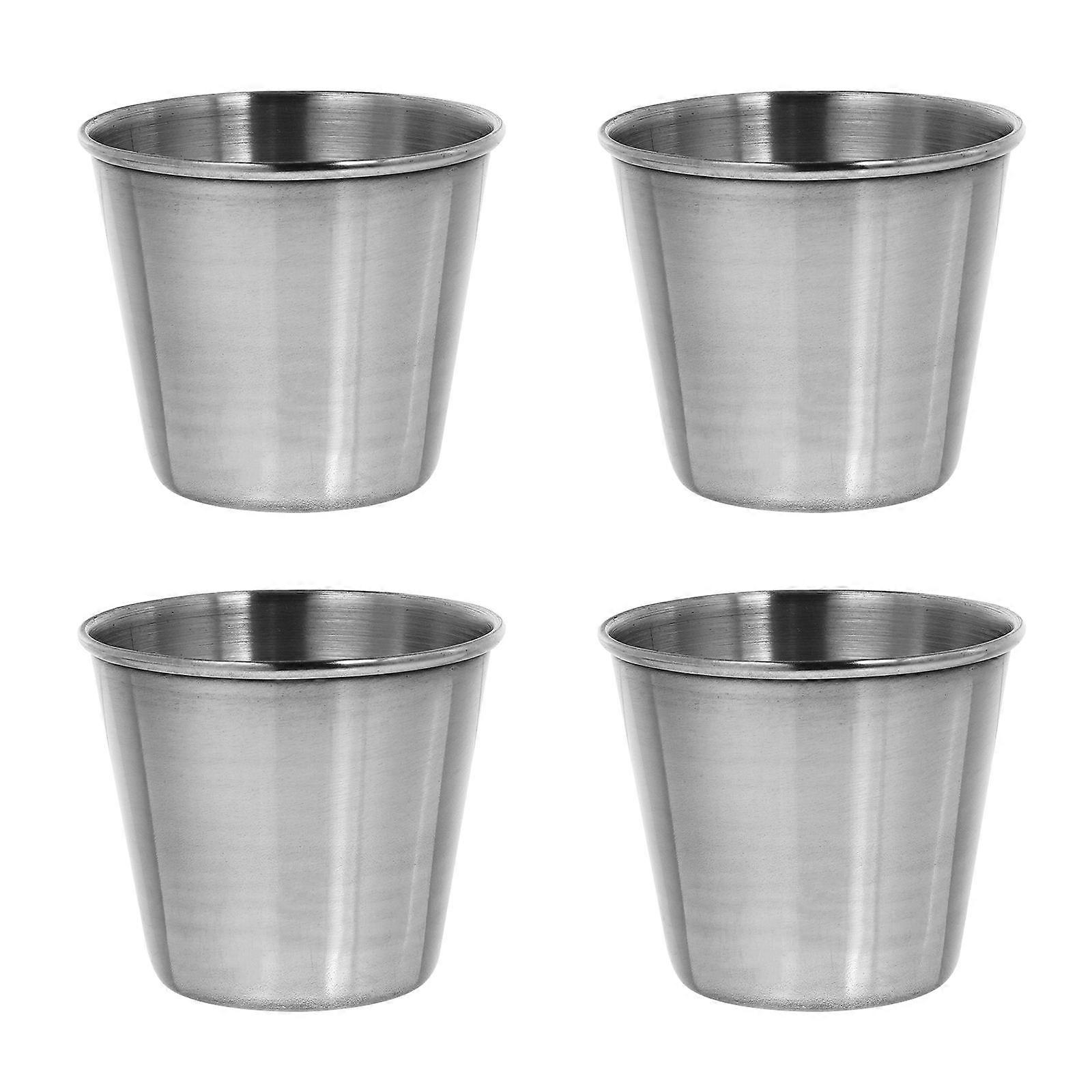 Coffee Cup Stainless Steel Water Cups for Home Use 8Pcs Multi-Function